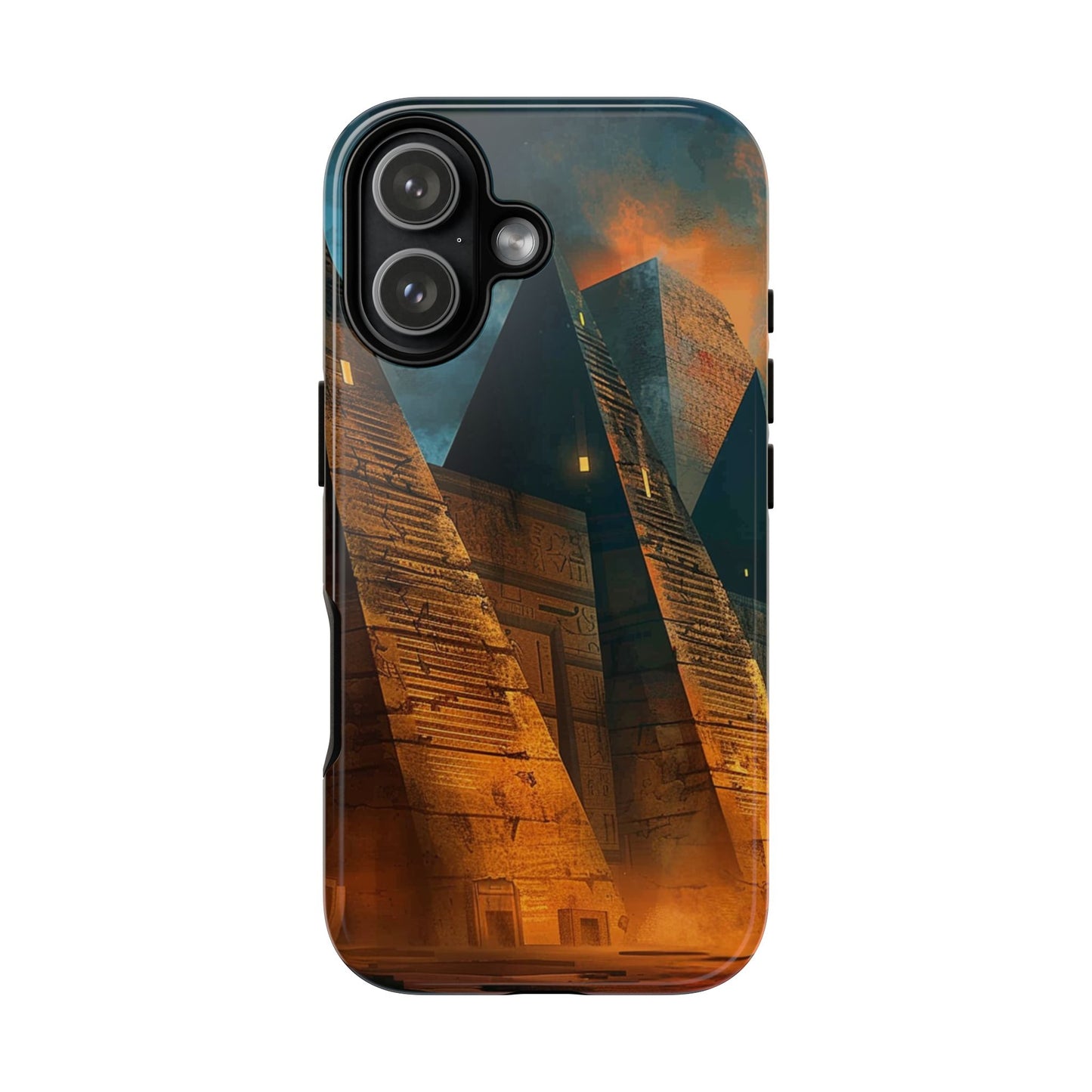 Ancient Egyptian Pyramids Sunset - Tough iPhone Case