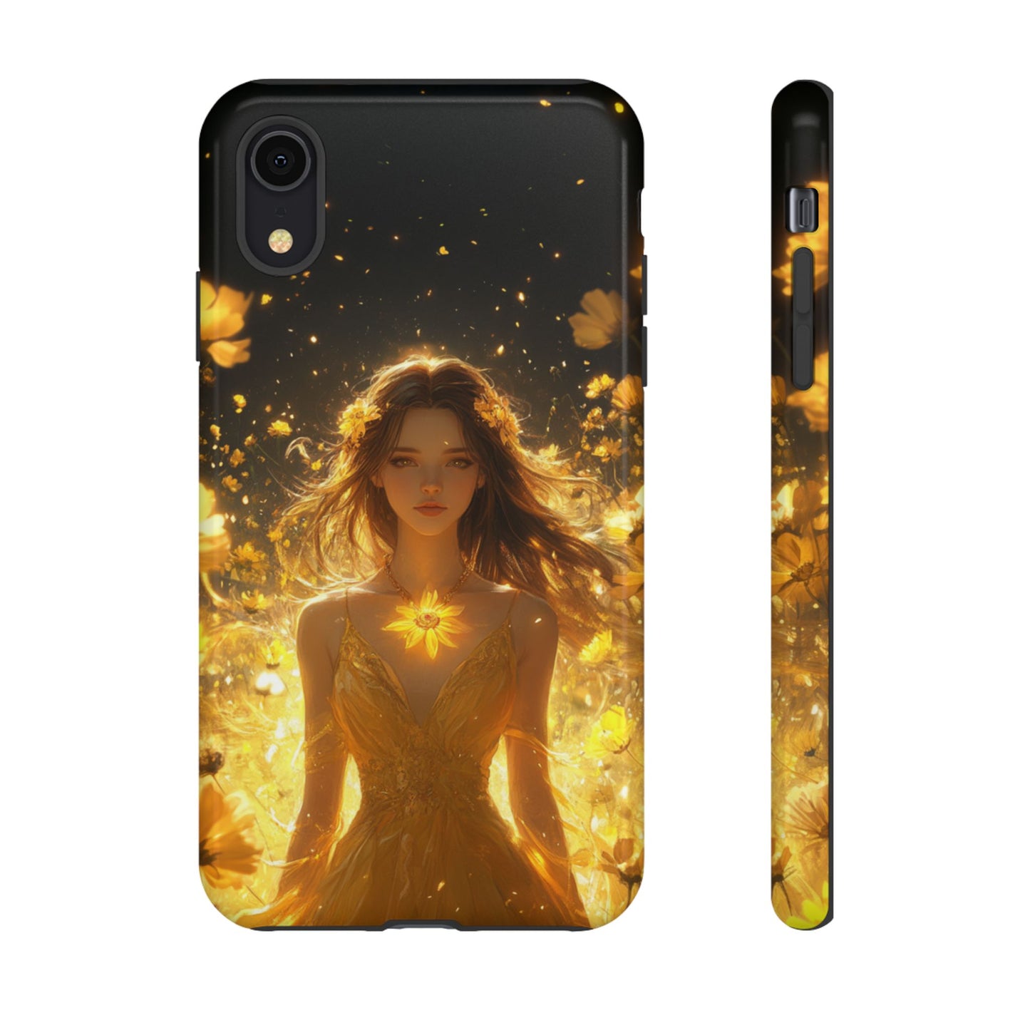 Sun Blossom Goddess – Tough iPhone Case