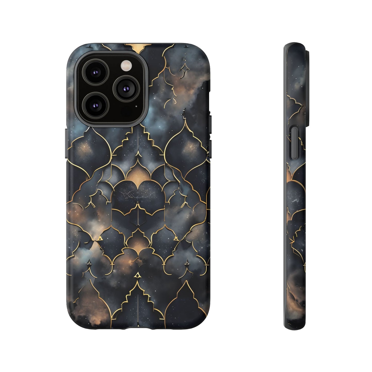 Celestial Mosaic: Cosmic Elegance Phone Case - iPhone, Google Pixel, Samsung Galaxy