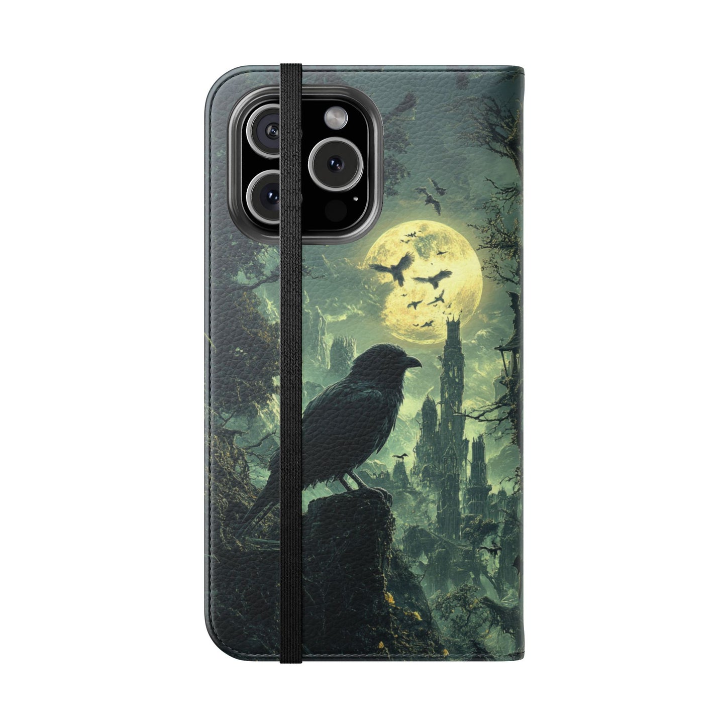 Raven Moon - Wallet Flip Case
