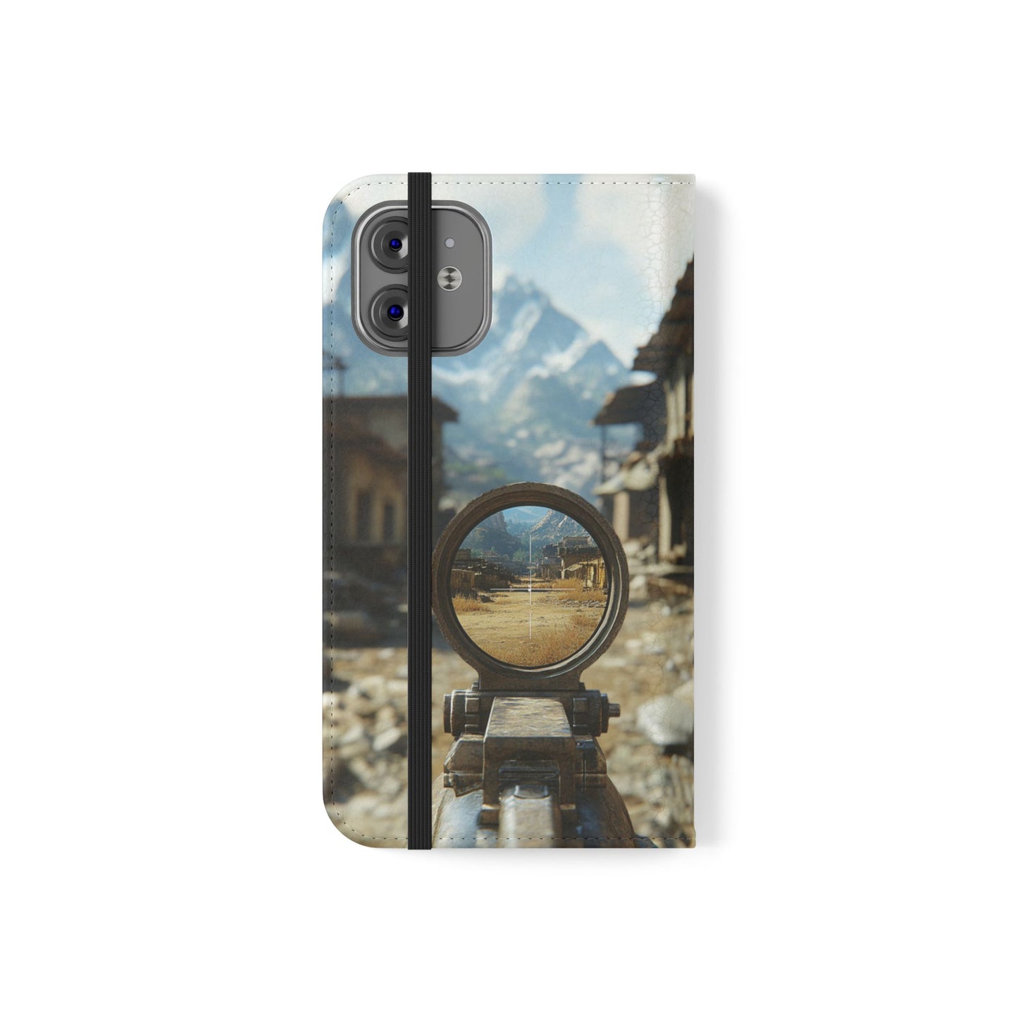 Desert Sniper Focus - Wallet Flip Case