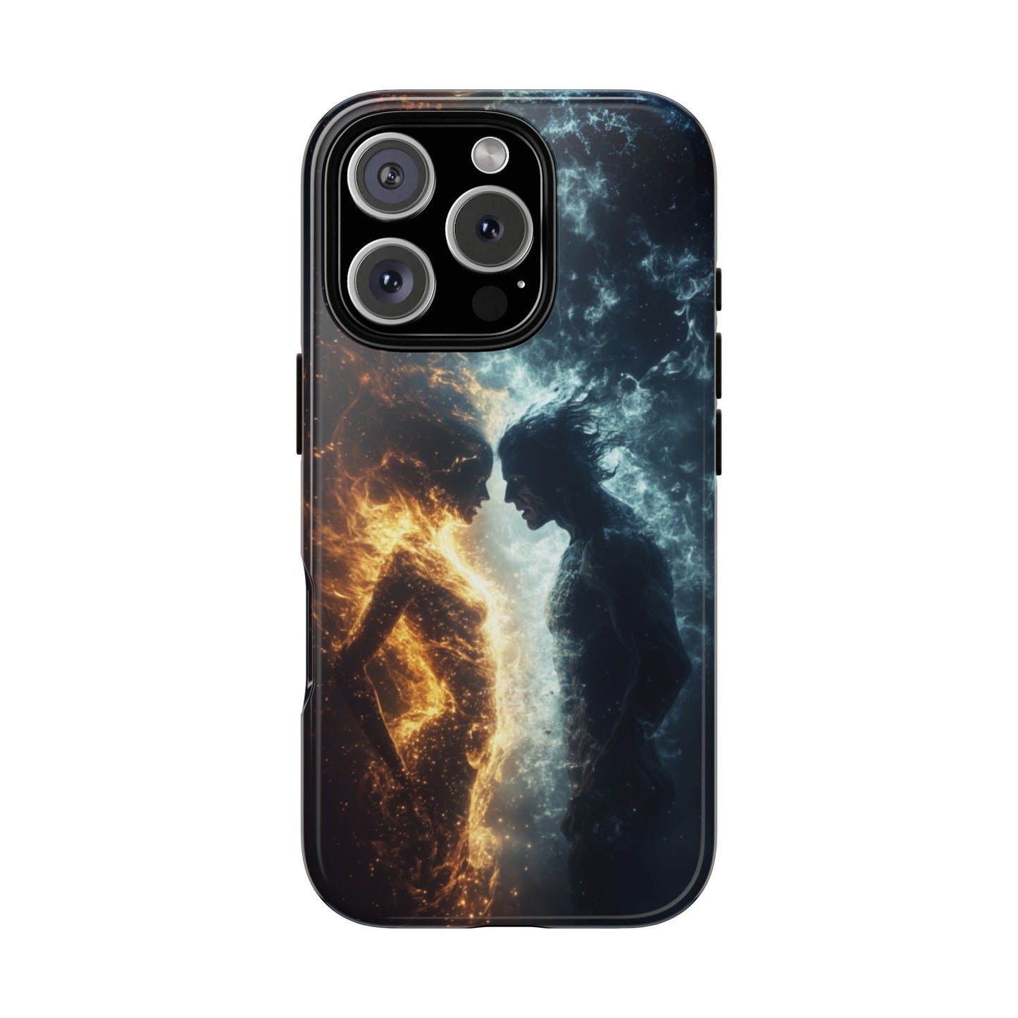 Fire & Frost Lovers - Tough iPhone Case