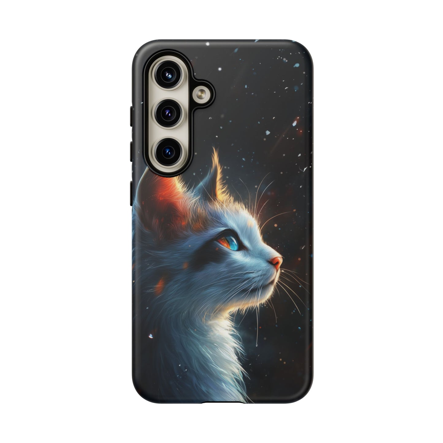 Enchanting Winter Cat Phone Case - iPhone, Google Pixel, Samsung Galaxy