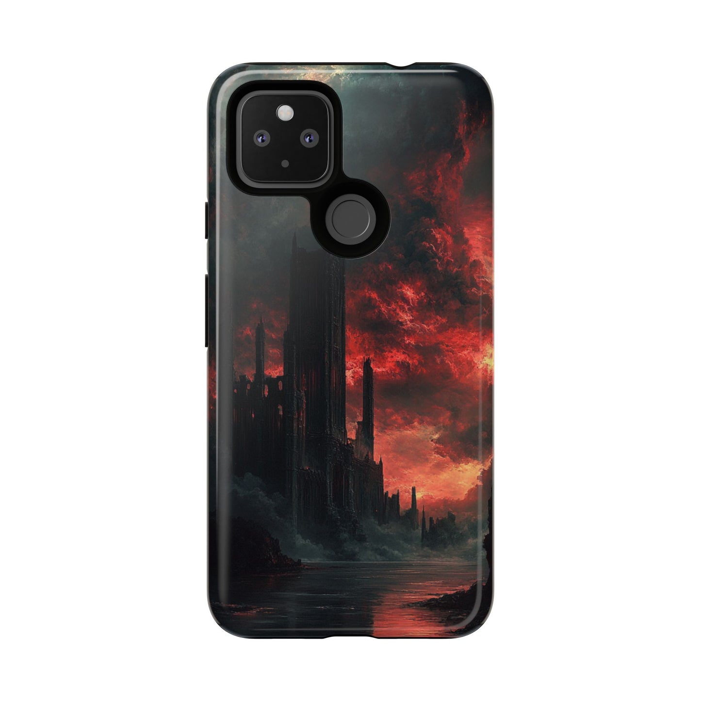 Crimson Dread Citadel – Tough Google Pixel Case