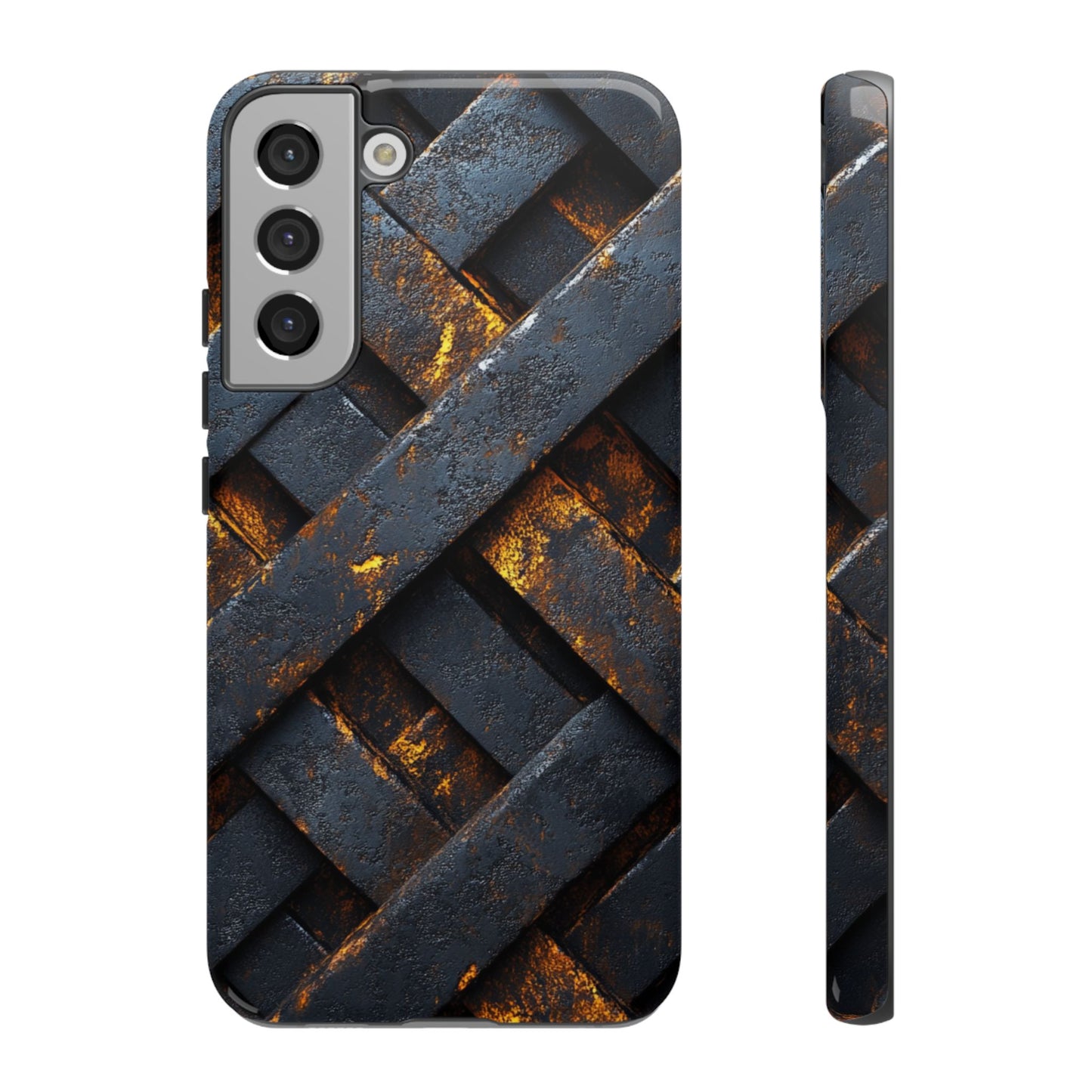 Geometric Interlocking Pattern Phone Case - iPhone, Google Pixel, Samsung Galaxy