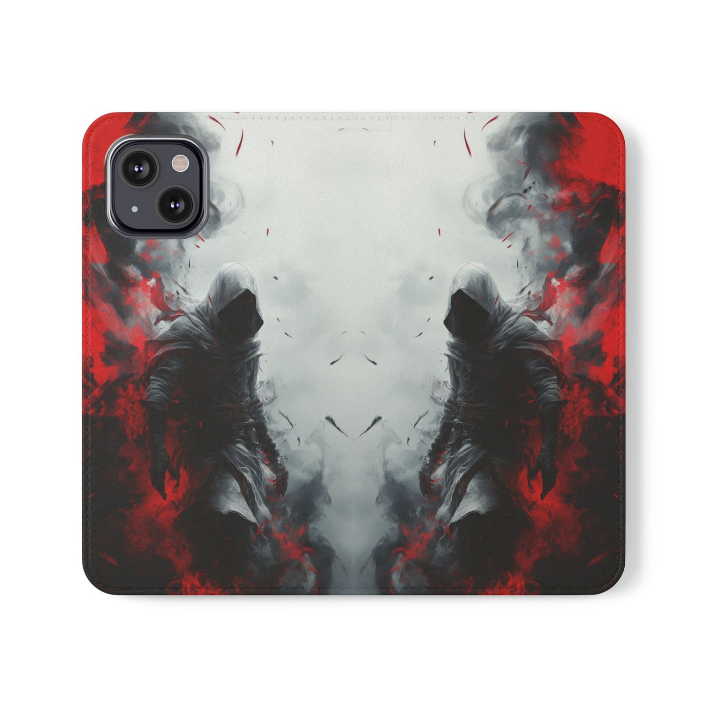 Crimson Shadow Assassin - Wallet Flip Case