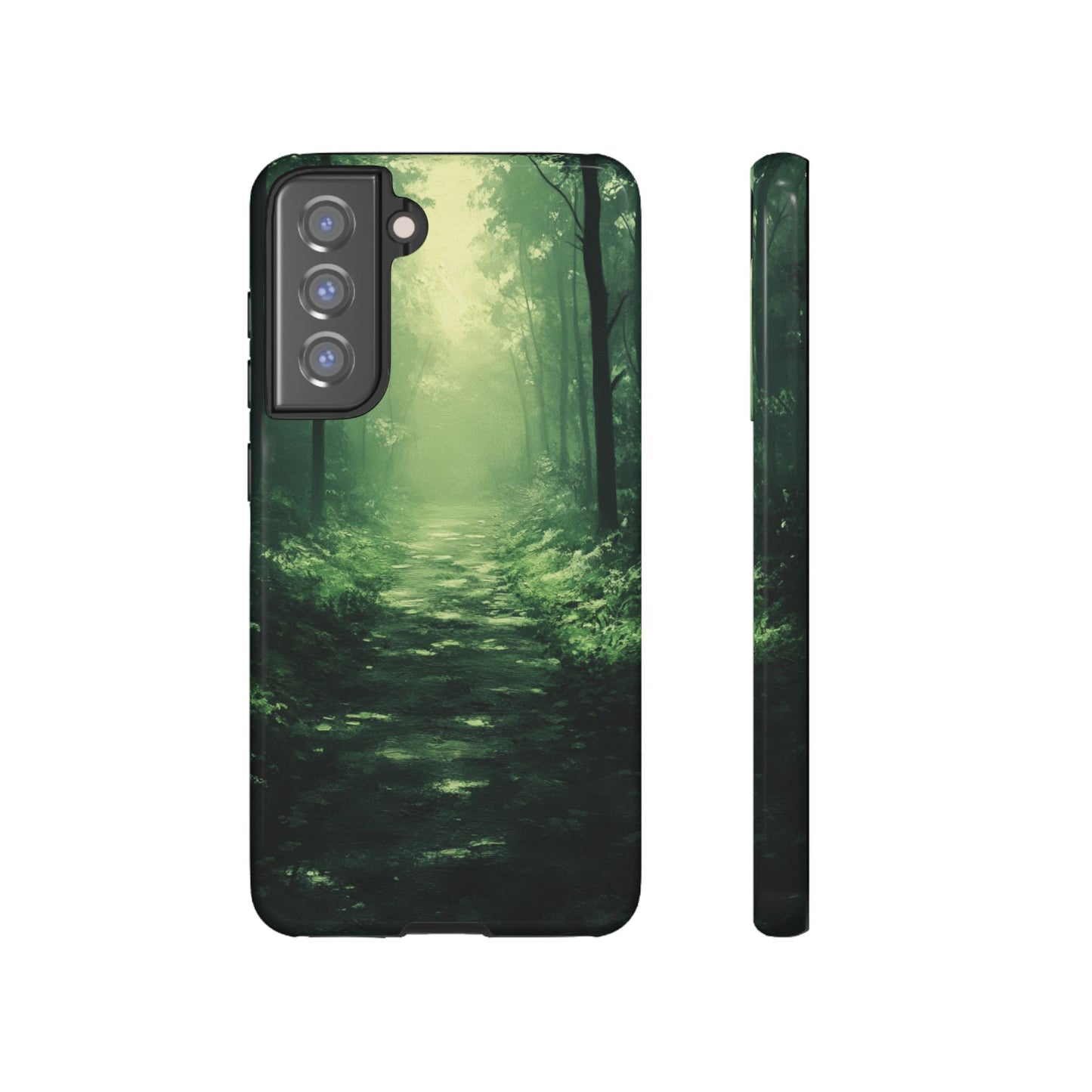 Emerald Mist Forest Path - Tough Samsung Galaxy Case