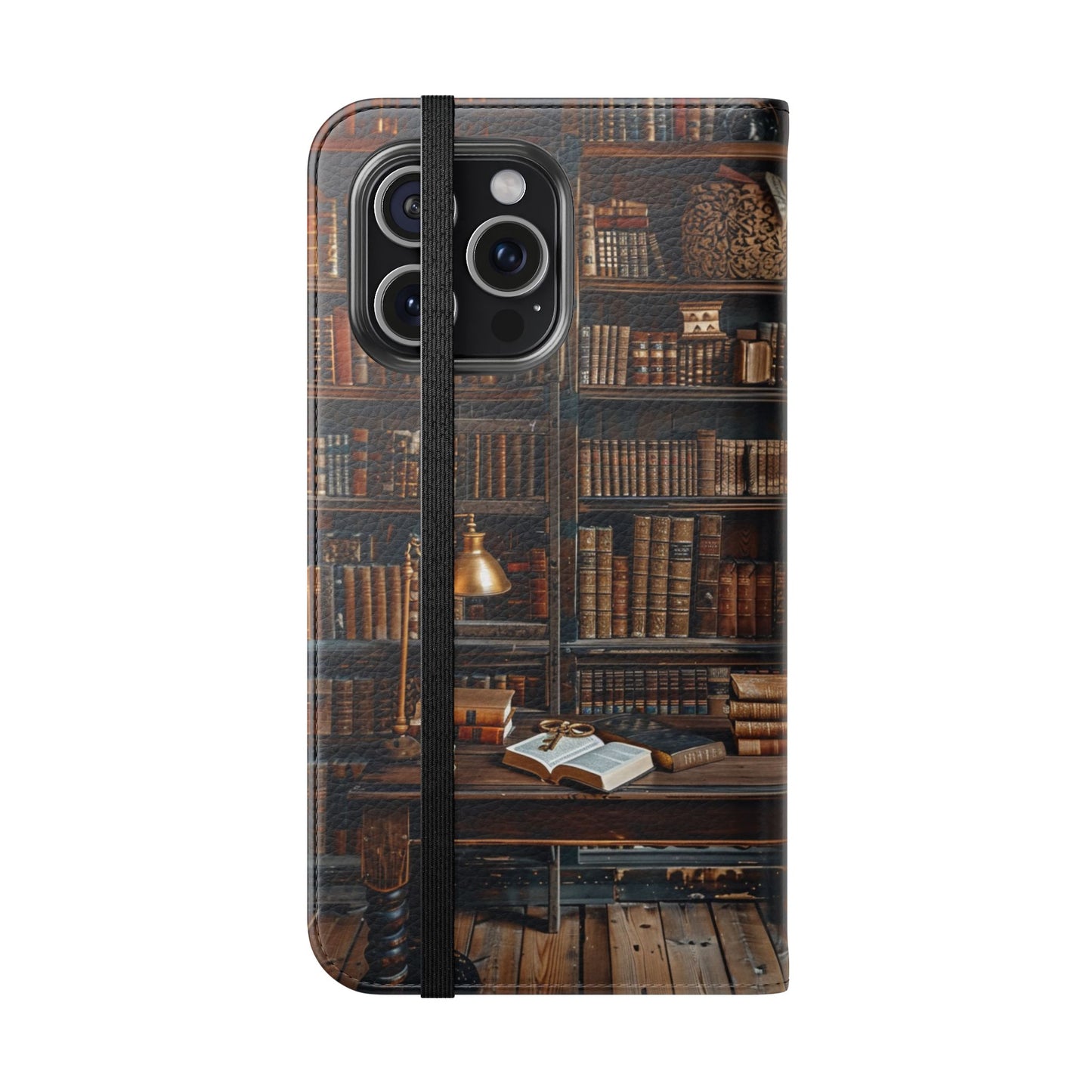 Old World Study - Wallet Flip Case