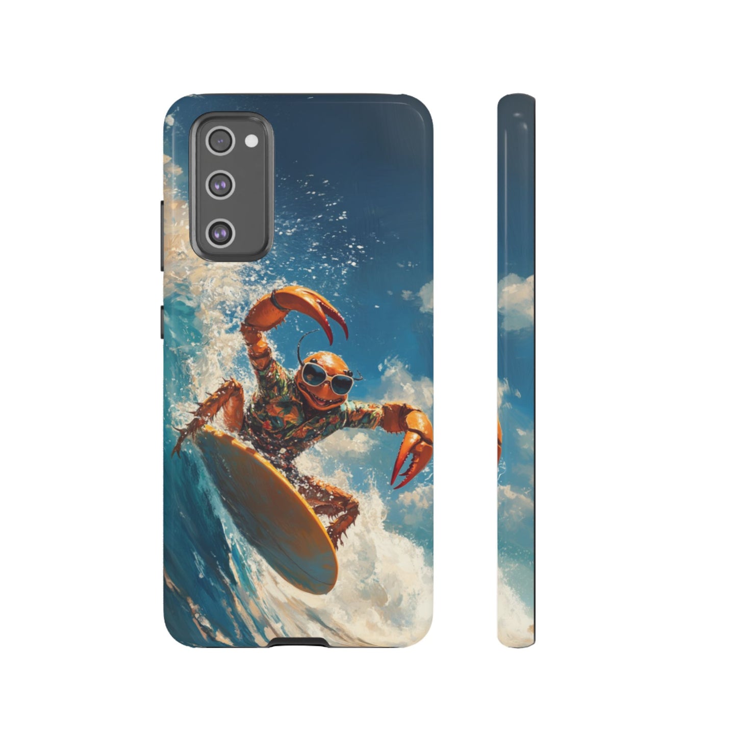 Surfing Crab - Tough Samsung Galaxy Case