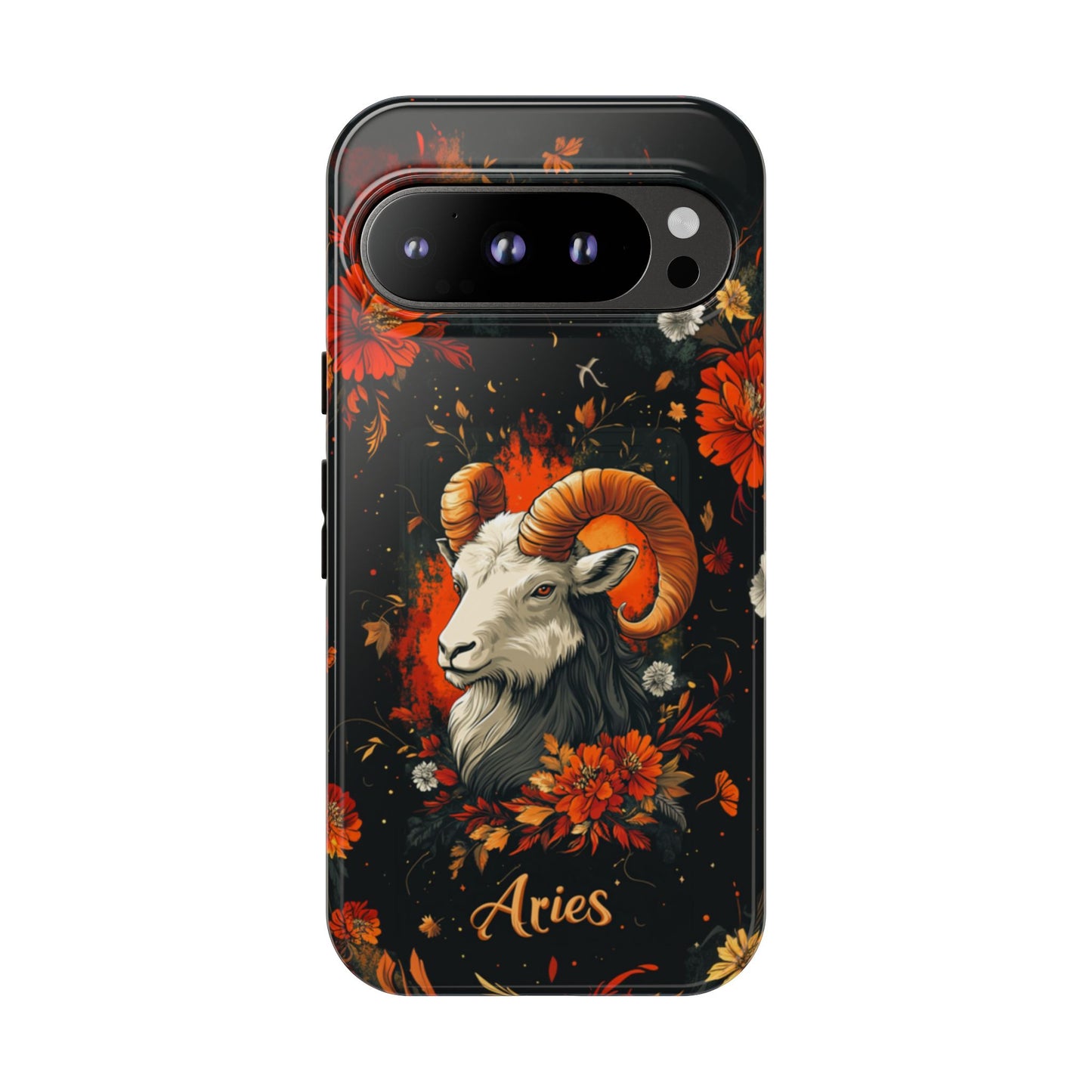Aries Inferno Bloom Phone Case – iPhone, Google Pixel, Samsung Galaxy