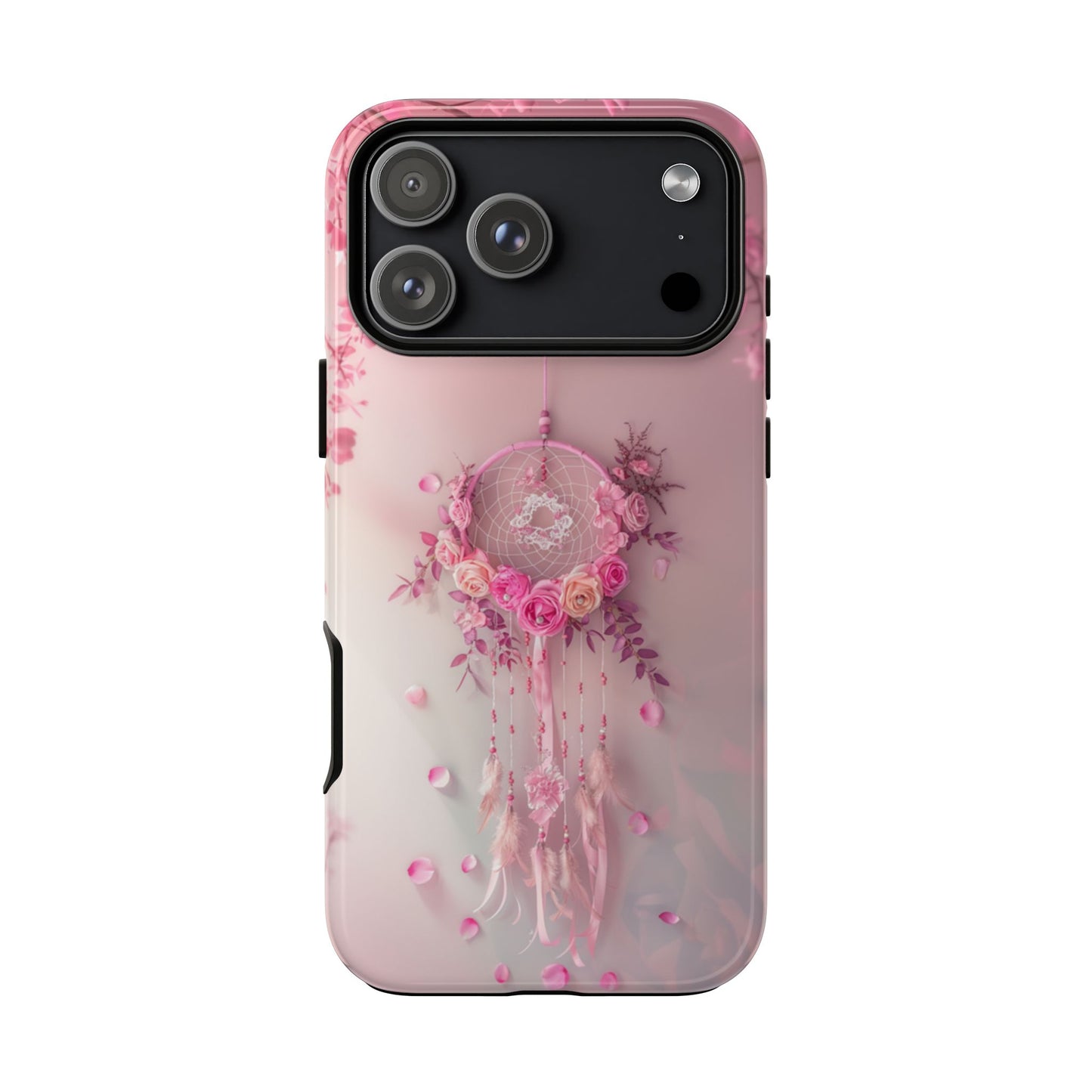 Pink Rose Dreamcatcher - Tough iPhone Case