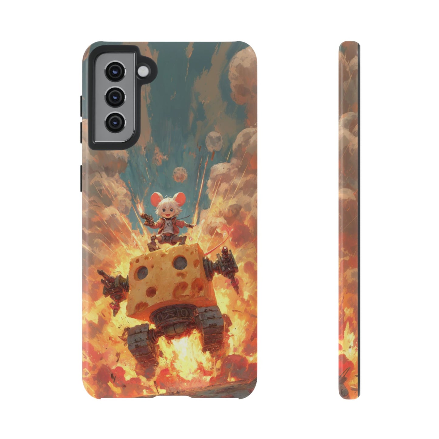 Battle Tank Mouse - Tough Samsung Galaxy Case