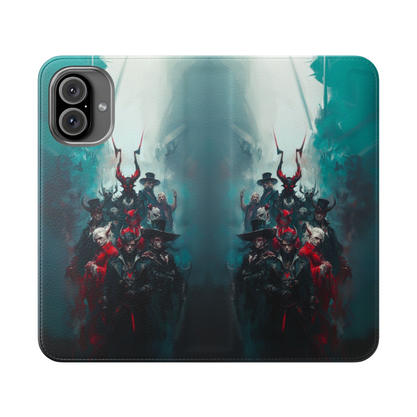 Dark Fantasy Demon Hunters - Wallet Flip Case