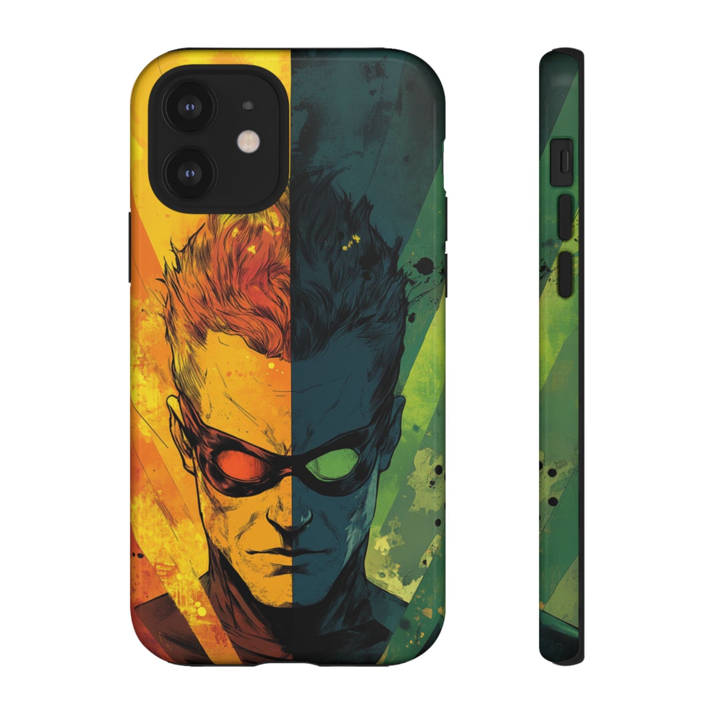 Split Spectrum Hero – Tough iPhone Case