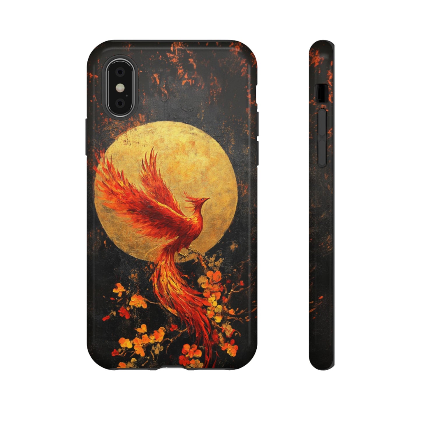 Golden Phoenix Rise – Tough iPhone Case