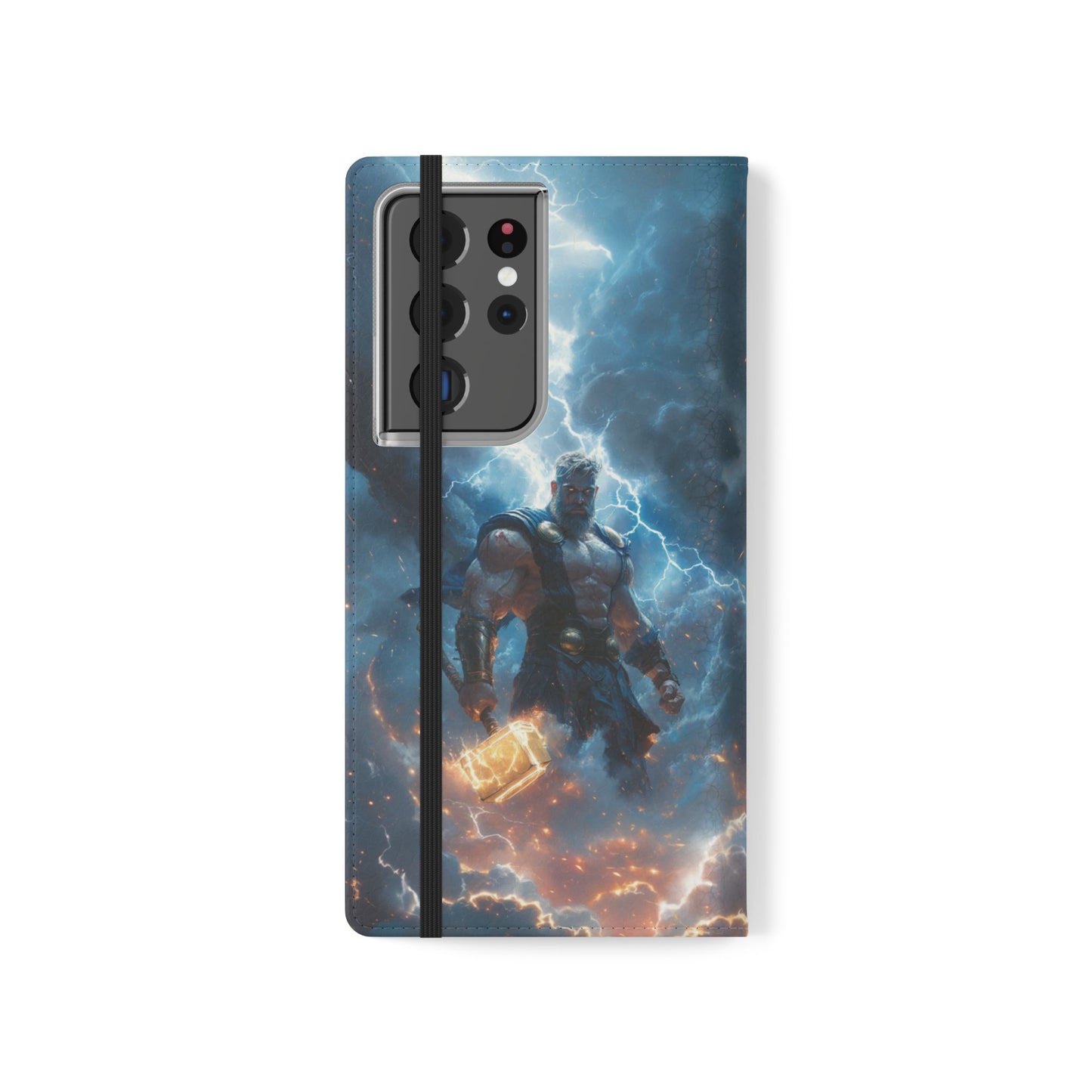 Thor Stormhammer Wrath - Wallet Flip Case