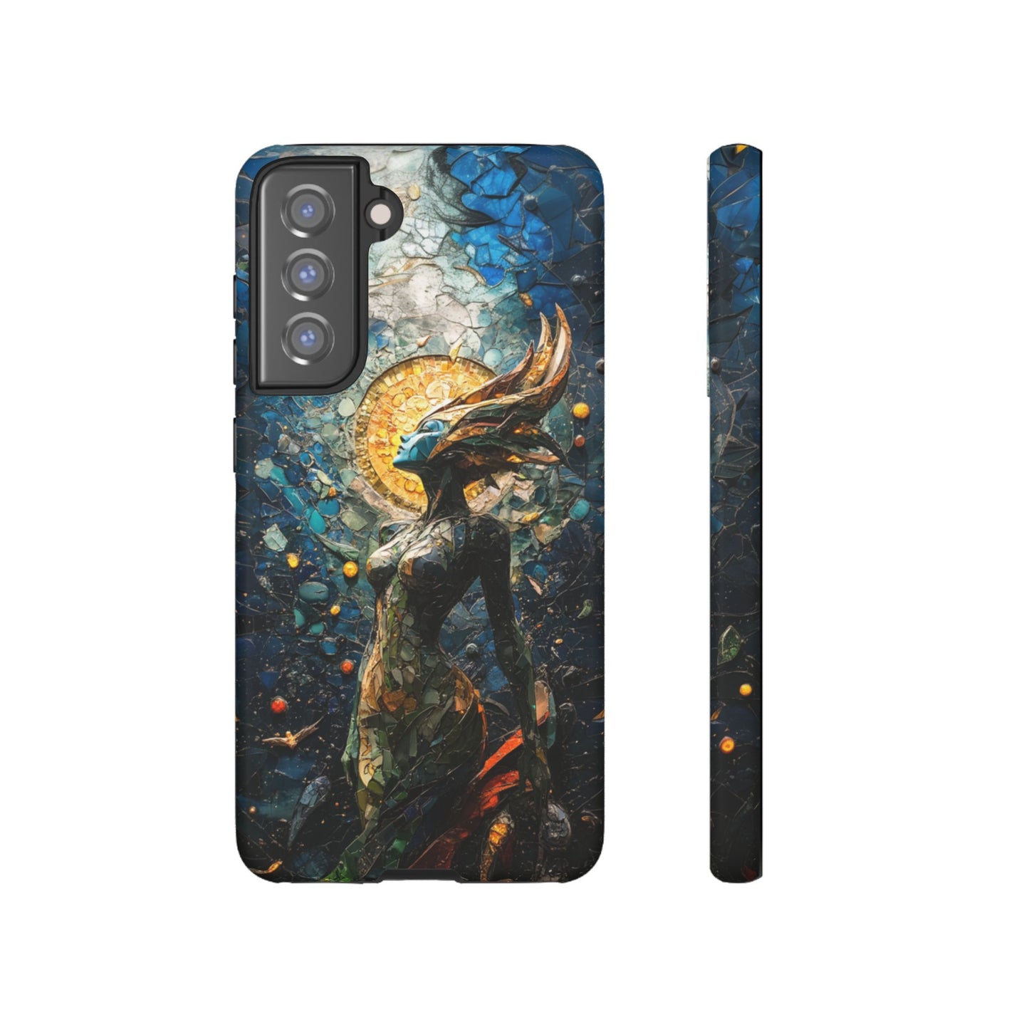 Ethereal Mosaic Goddess Phone Case - iPhone, Google Pixel, Samsung Galaxy