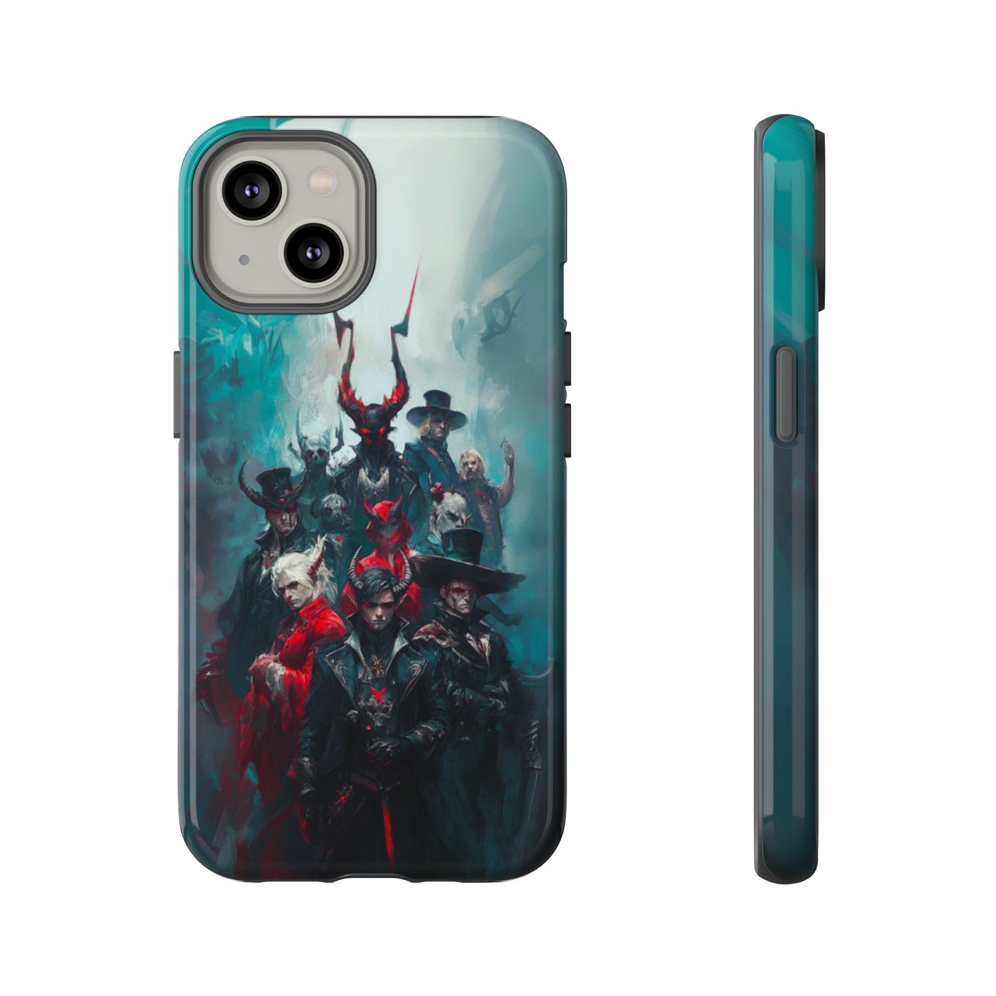Dark Fantasy Demon Hunters - Tough iPhone Case