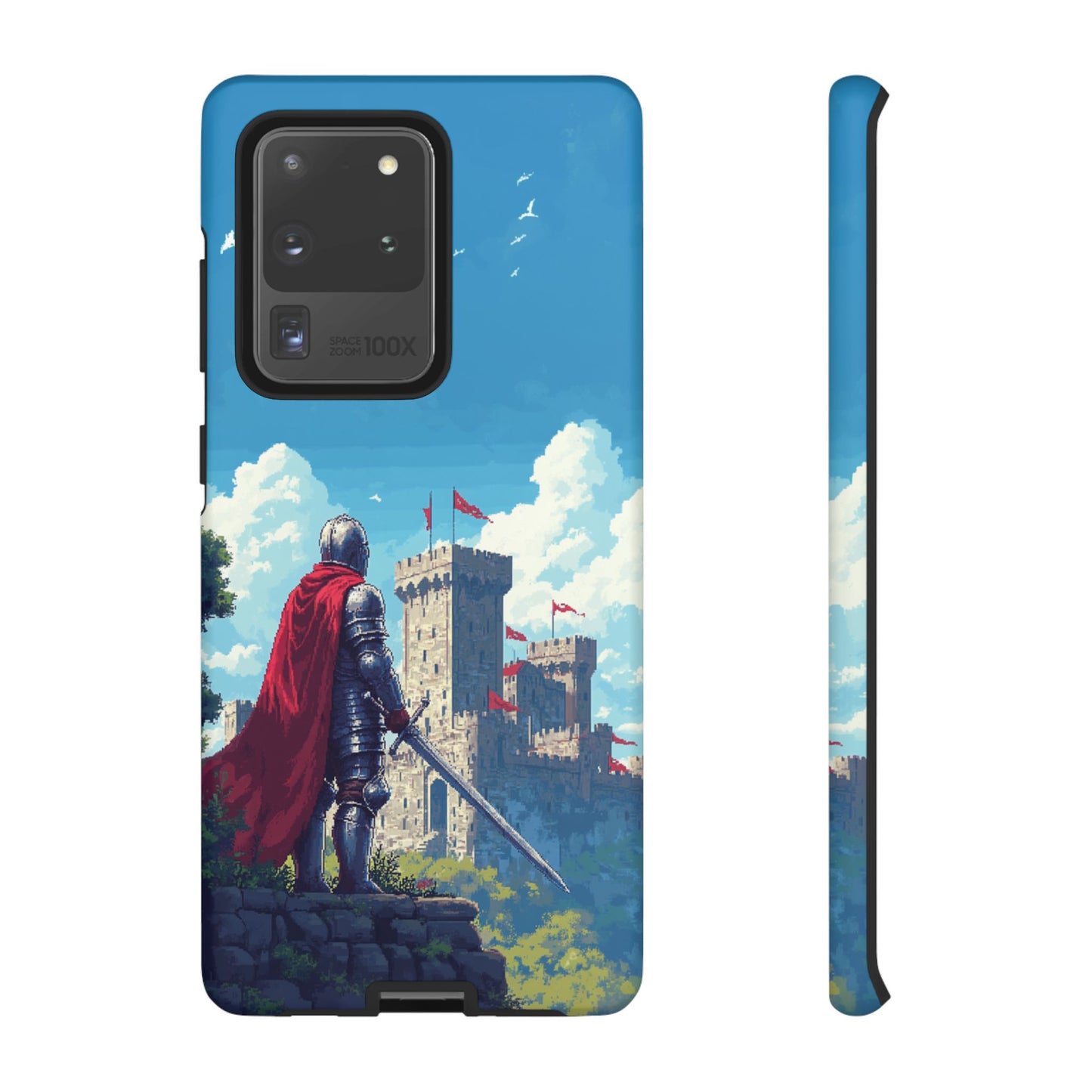 Pixel Knight Adventure Phone Case - iPhone, Google Pixel, Samsung Galaxy