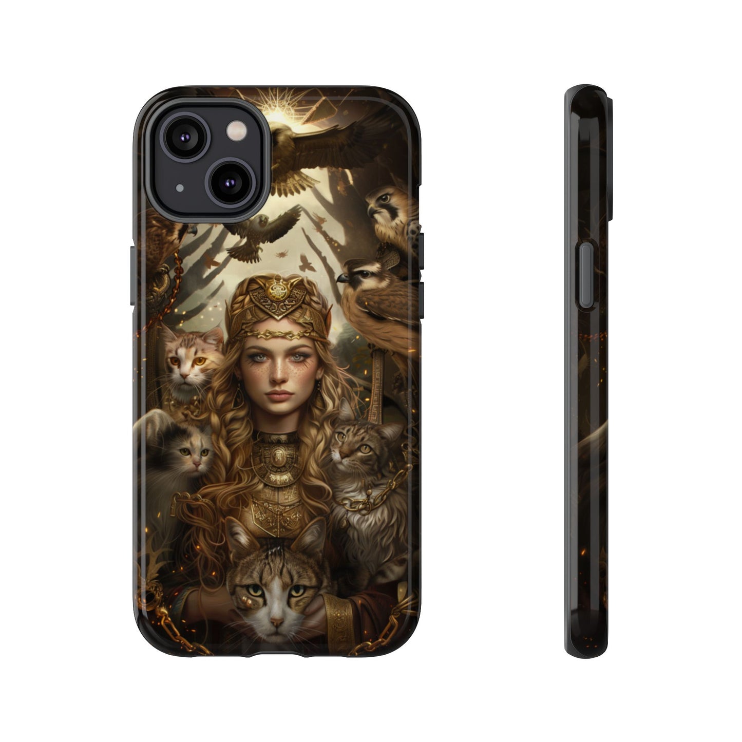 Freya Feline Majesty – Tough iPhone Case