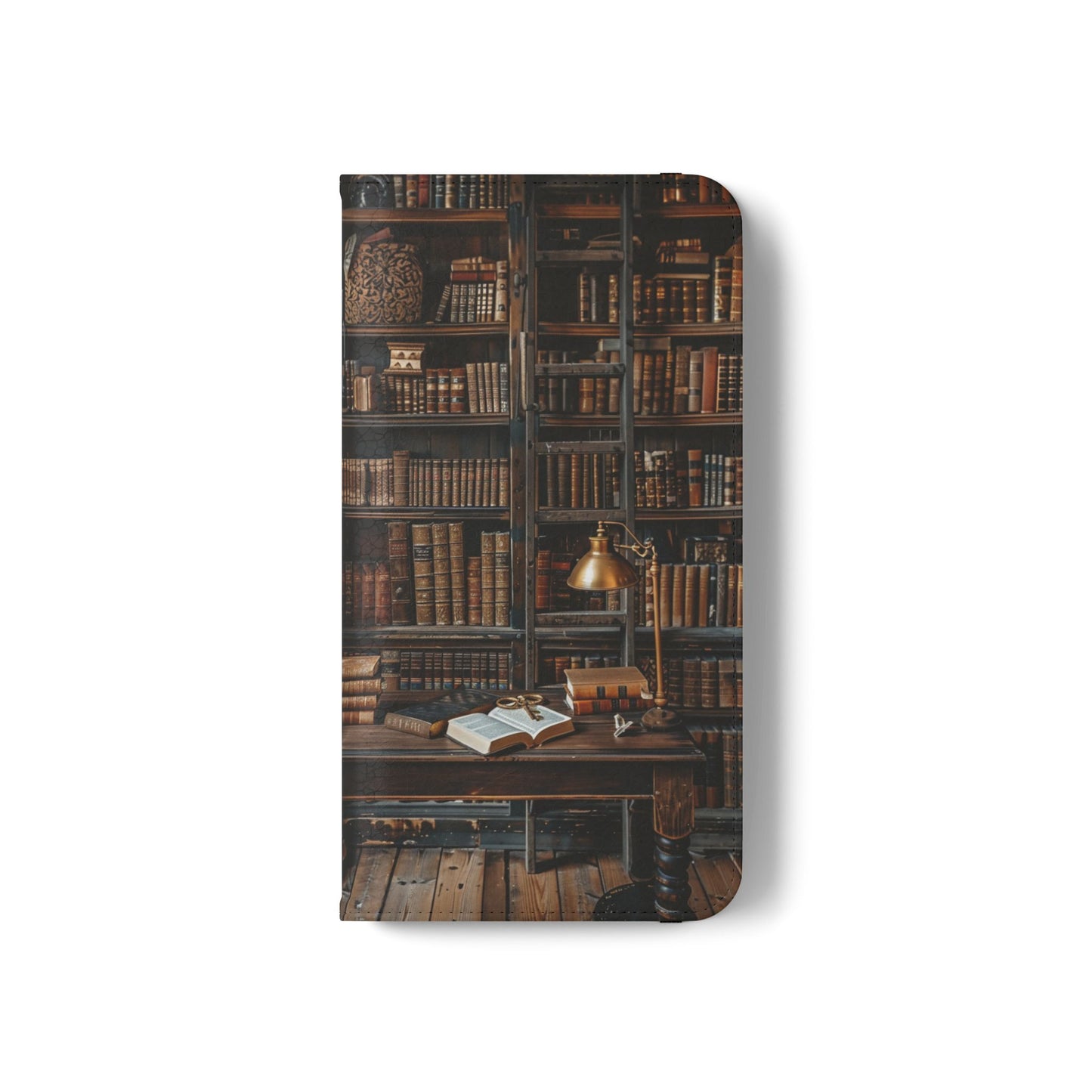 Old World Study - Wallet Flip Case