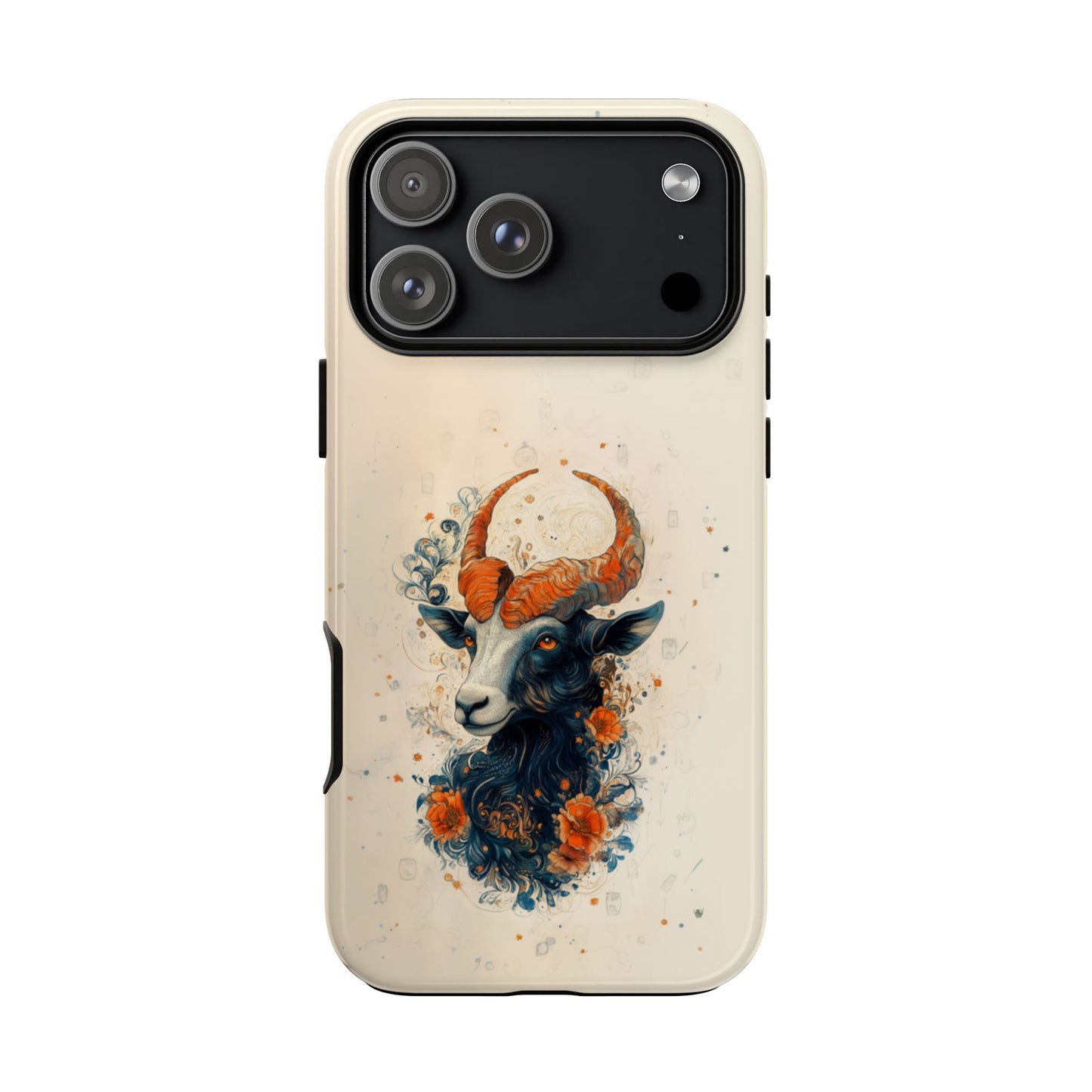 Capricorn Celestial Goat - Tough iPhone Case