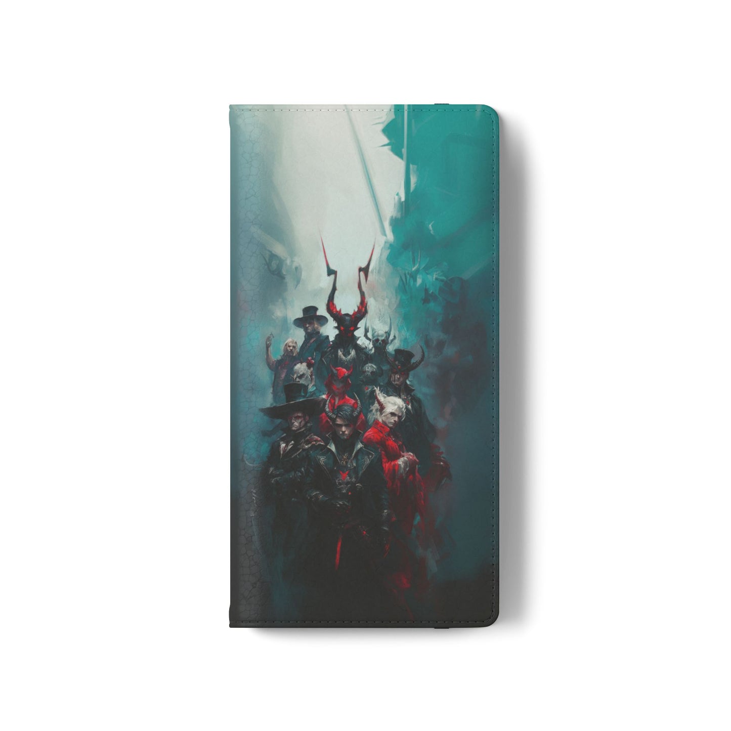 Dark Fantasy Demon Hunters - Wallet Flip Case