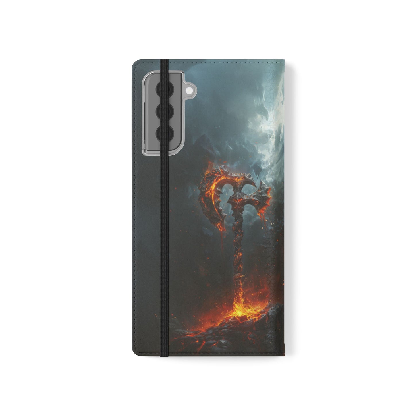Molten War Axe - Wallet Flip Case