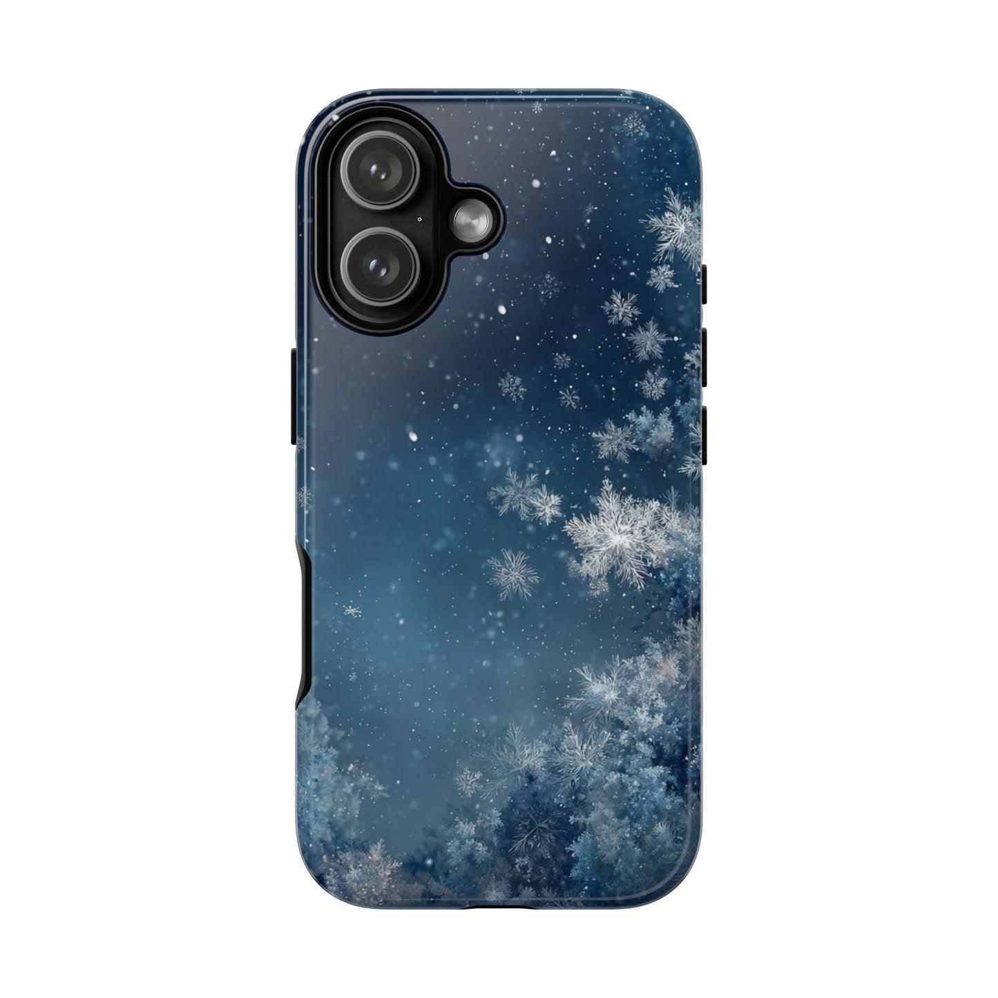 Winter Snowflakes - Tough iPhone Case