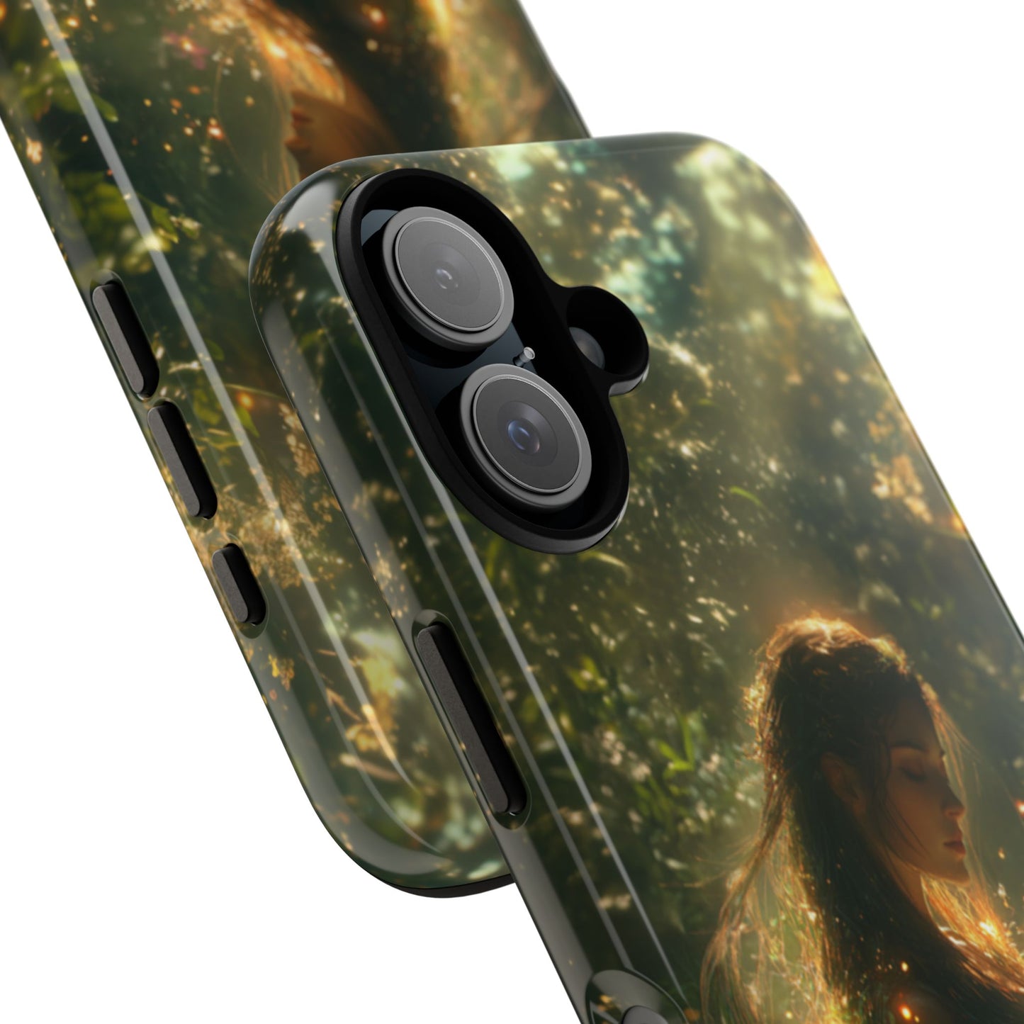 Forest Goddess Golden Light Meadow - Tough iPhone Case