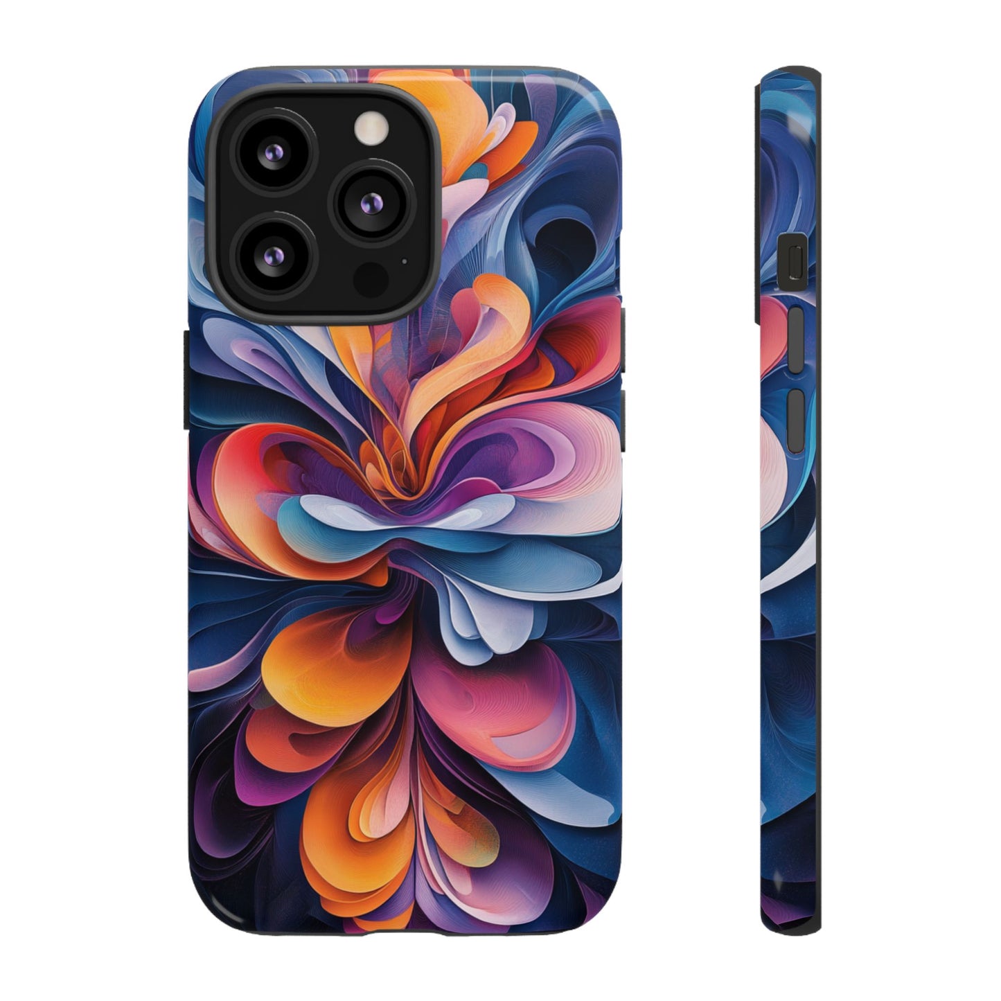 Flowing Bloom - Tough iPhone Case