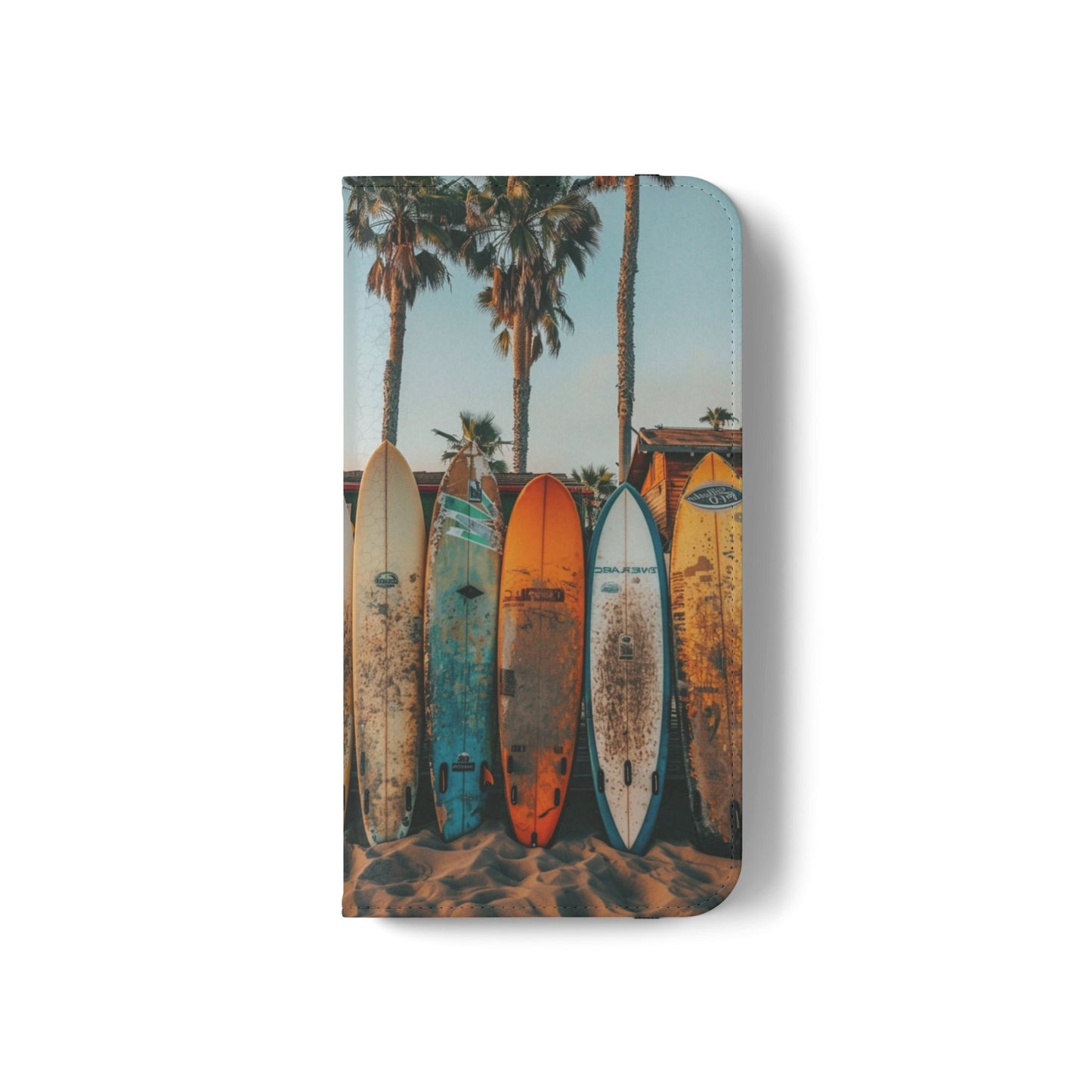 Beach Surfboards - Wallet Flip Case