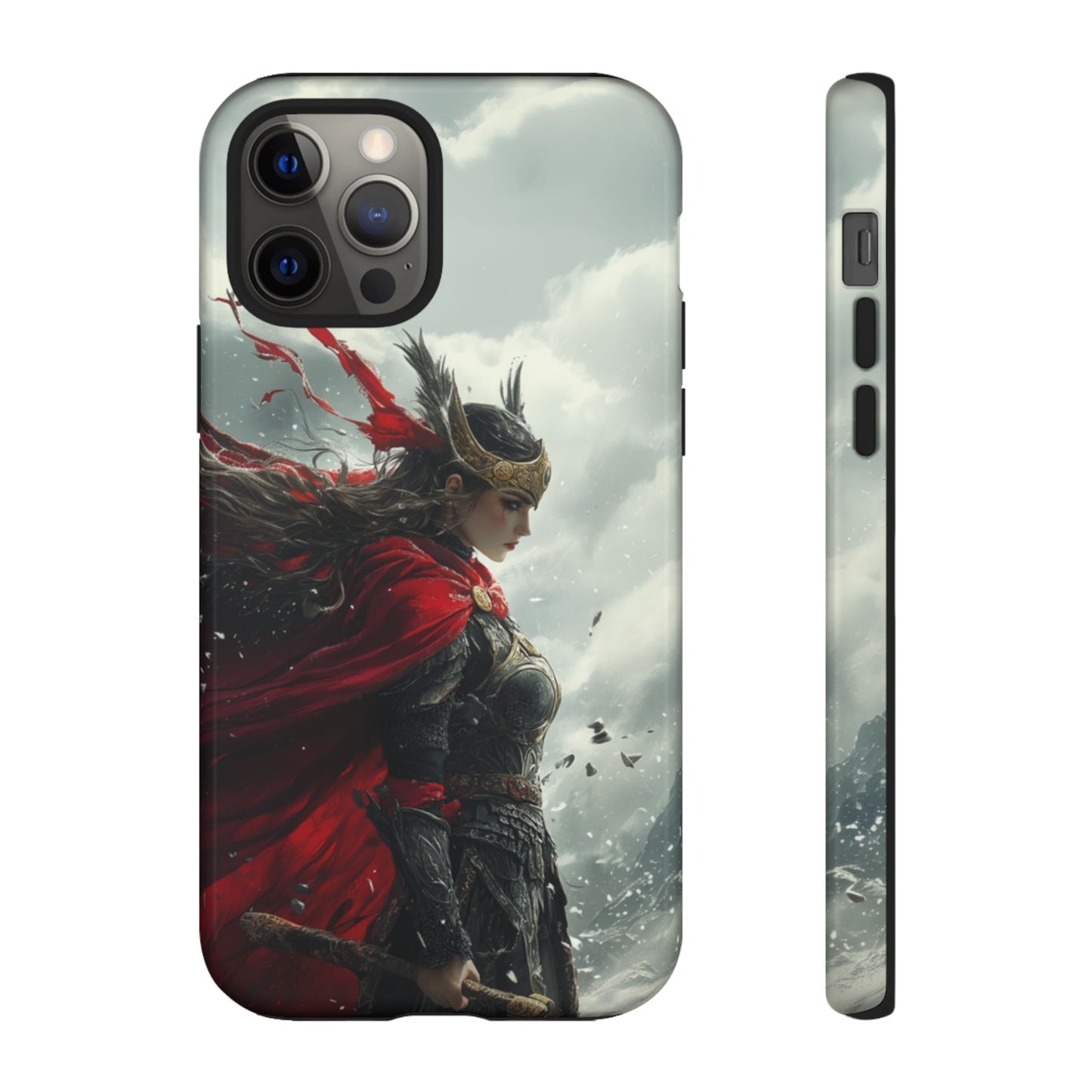 Freya Crimson Valkyrie - Tough iPhone Case