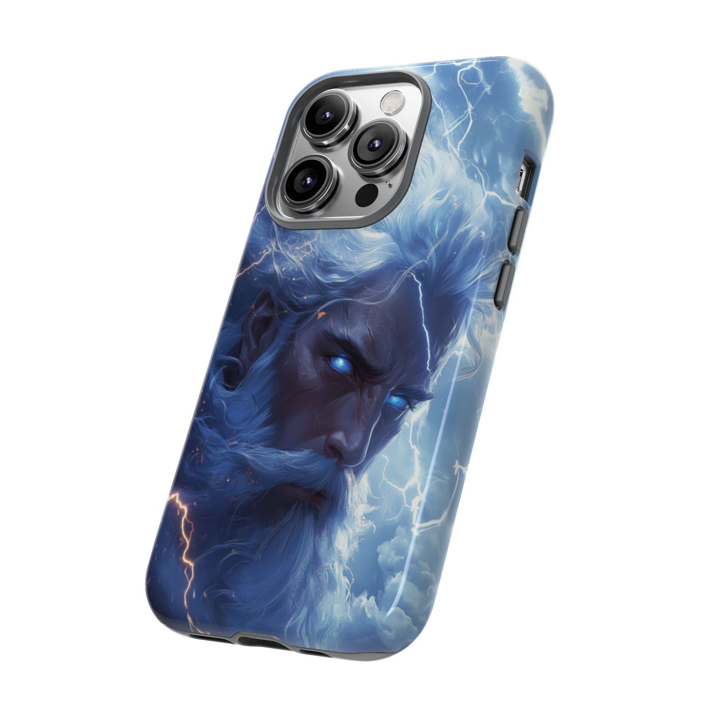 Zeus Lightning Fury Phone Case - iPhone, Google Pixel, Samsung Galaxy