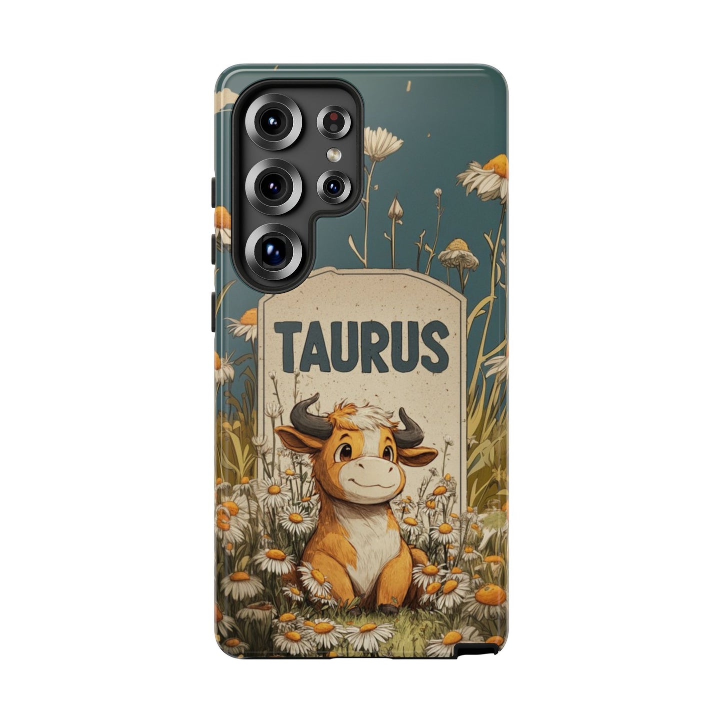 Taurus Cute Calf - Tough Samsung Galaxy Case