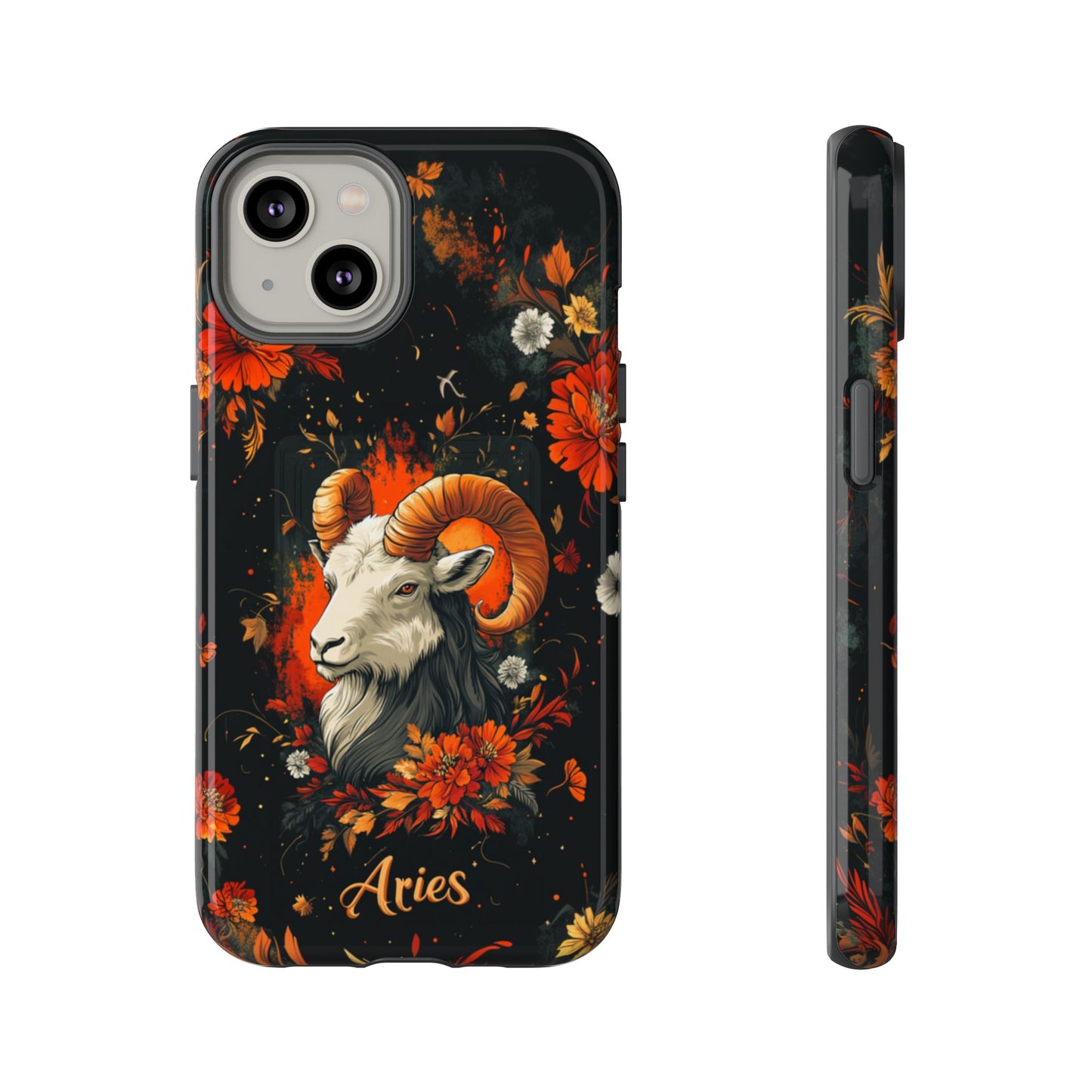 Aries Inferno Bloom Phone Case – iPhone, Google Pixel, Samsung Galaxy