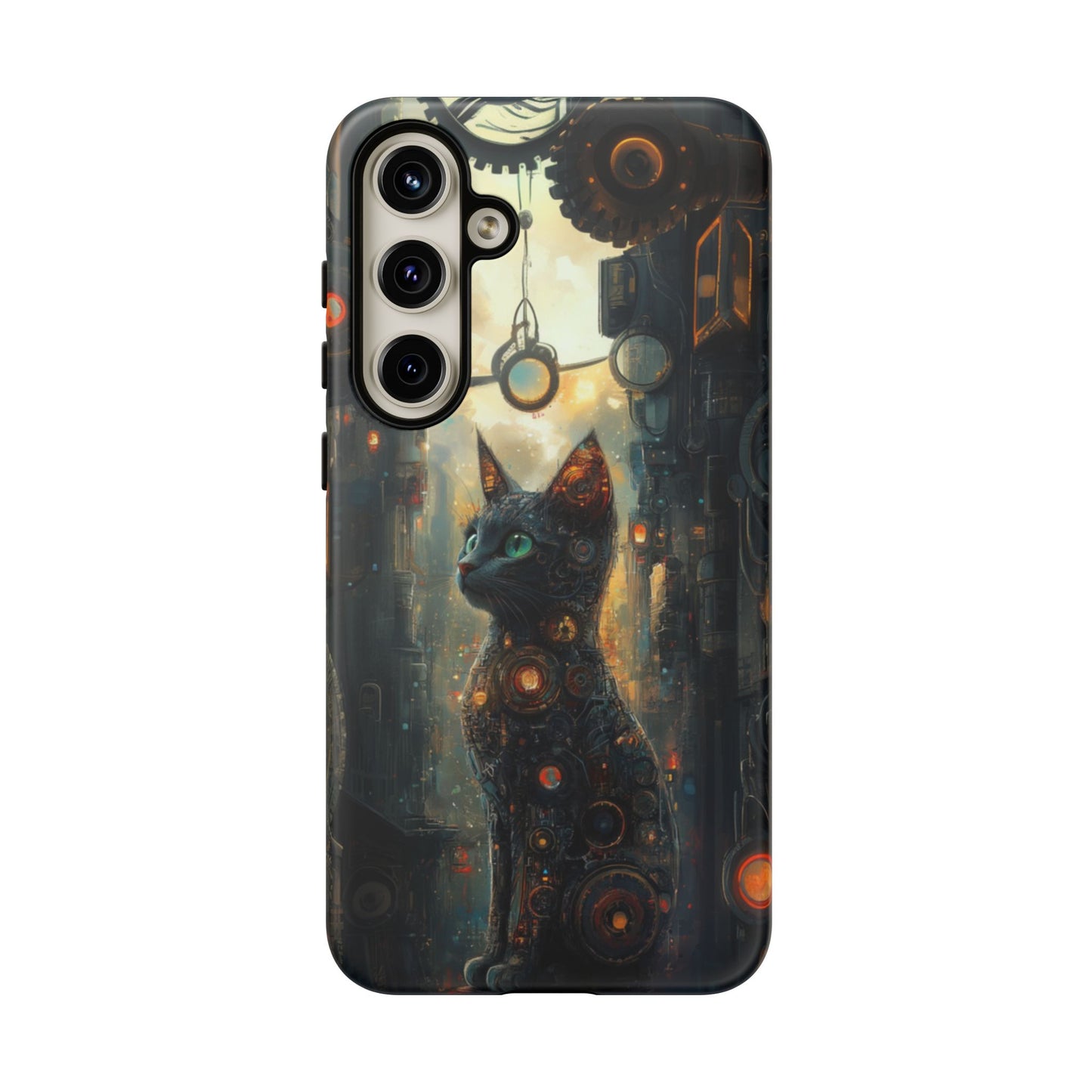 Industrial Revolution Cat Phone Case - iPhone, Google Pixel, Samsung Galaxy