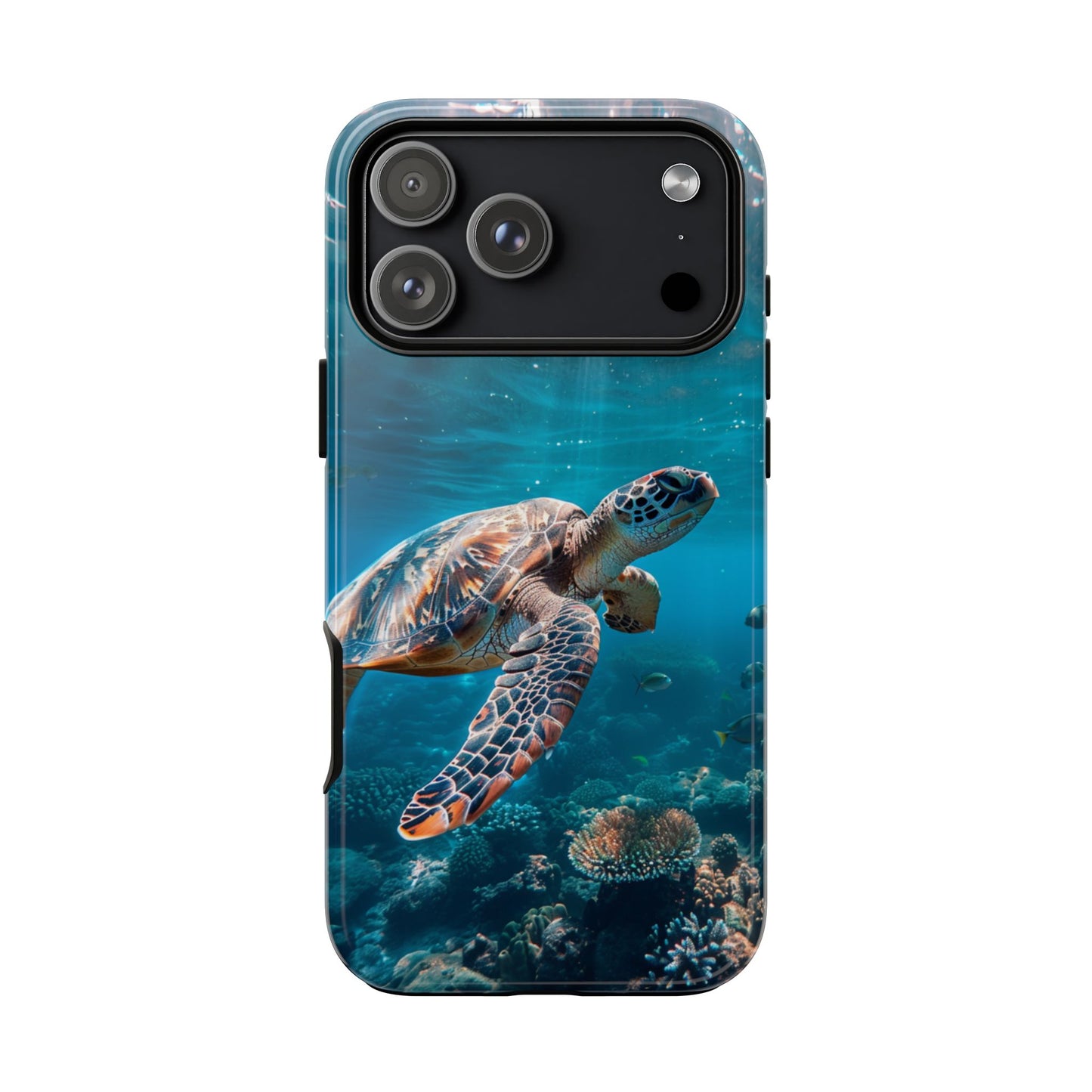 Ocean Guardian Sea Turtle - Tough iPhone Case