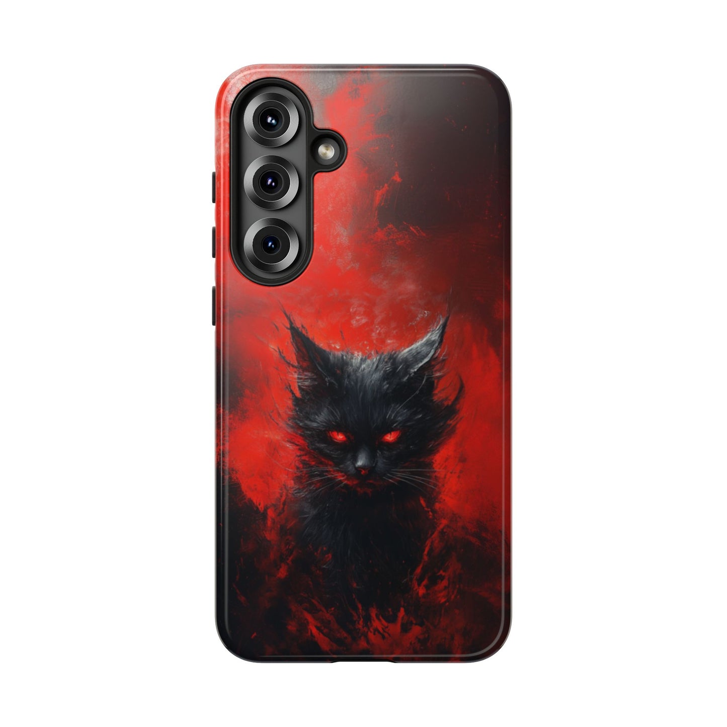 Fire Demon Black Cat - Tough Samsung Galaxy Case