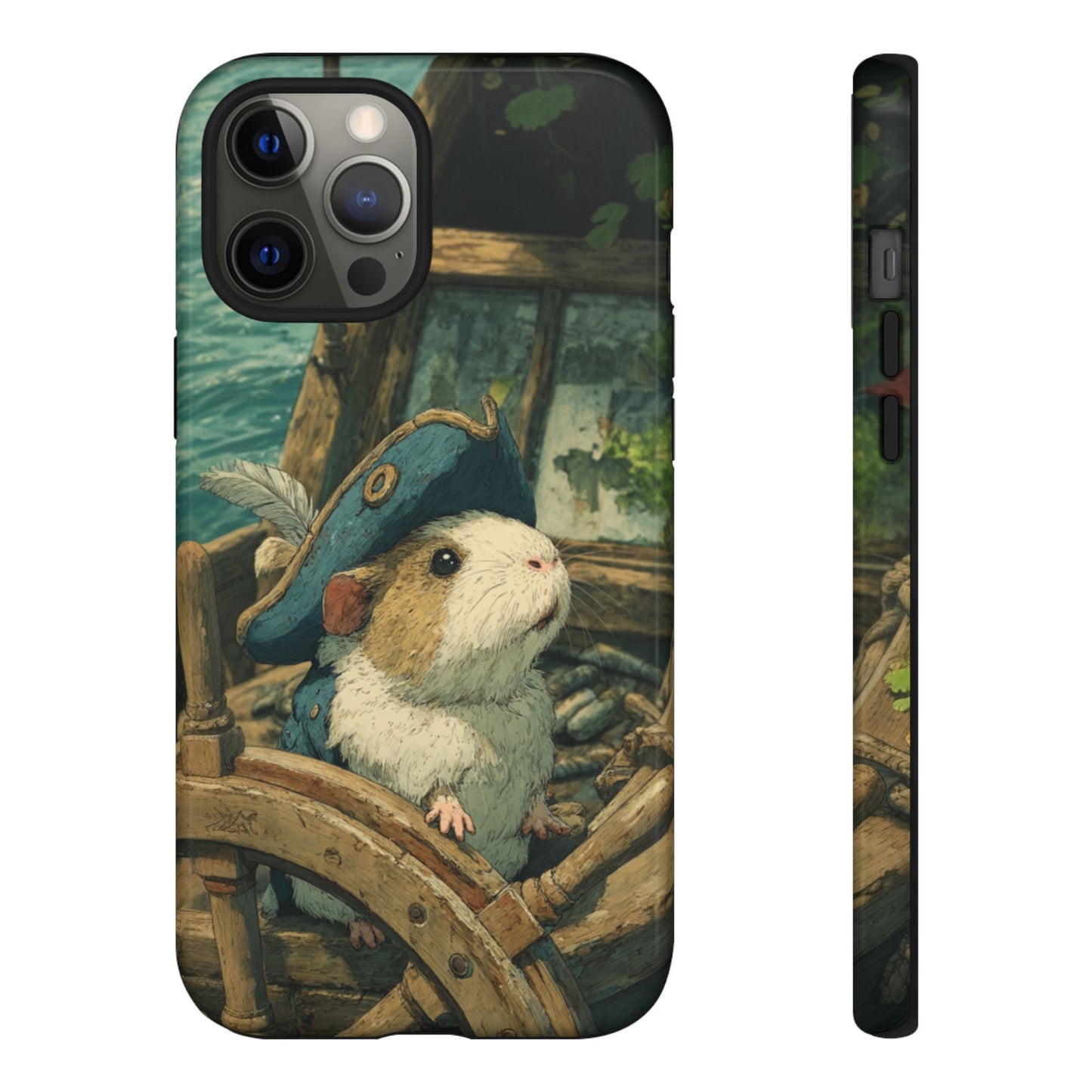 Pirate Captain Guinea Pig - Tough iPhone Case