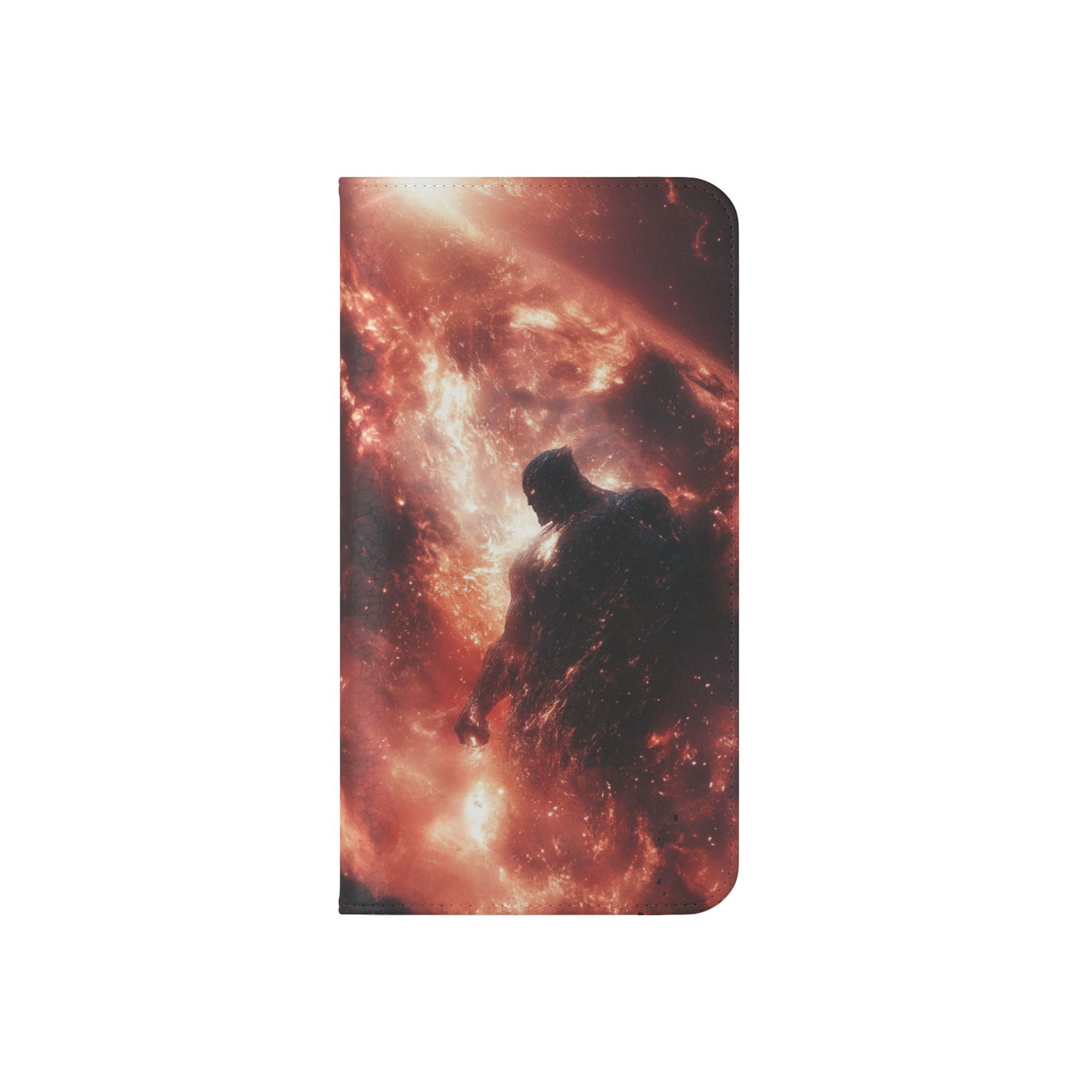Cosmic Inferno Titan - Wallet Flip Case