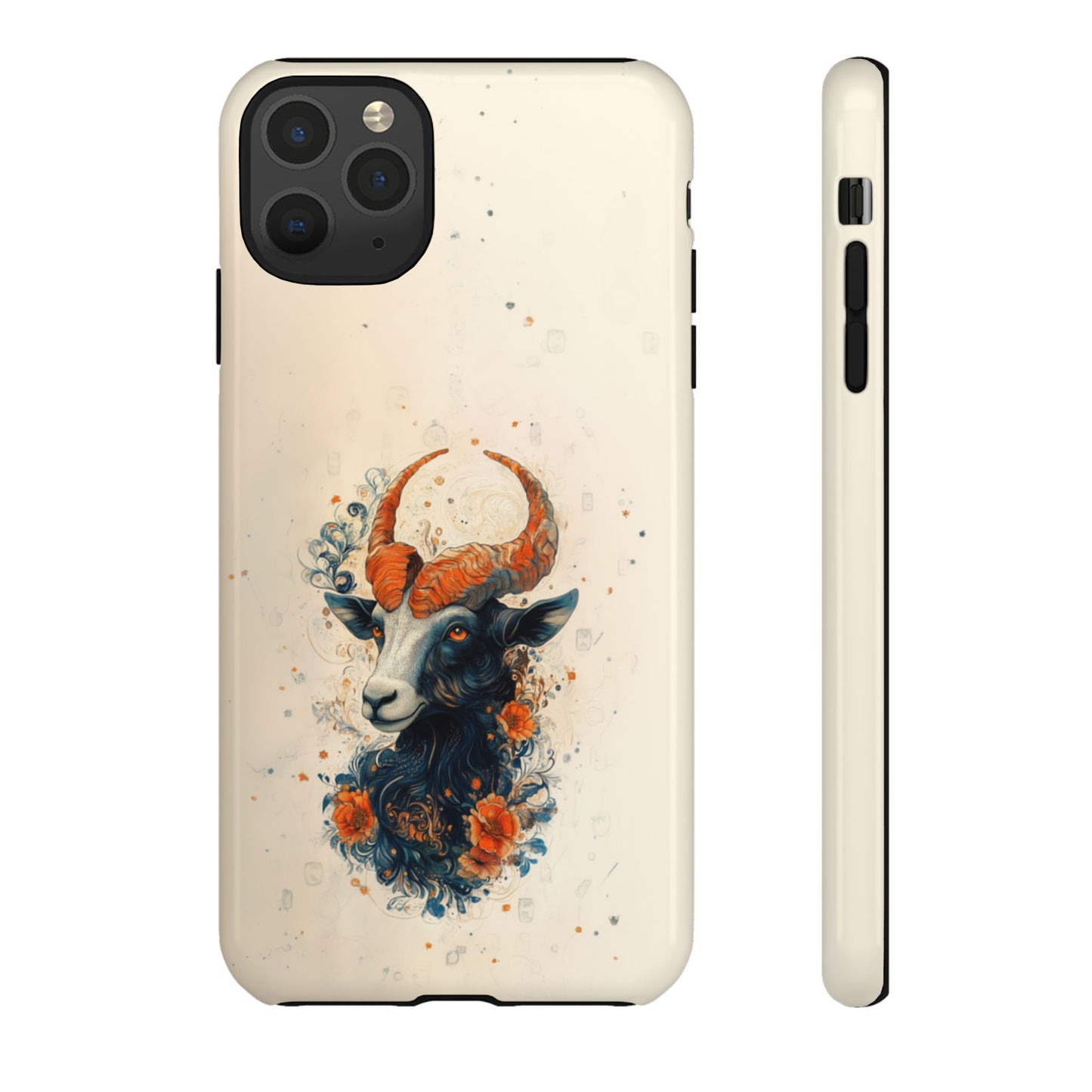 Capricorn Celestial Goat - Tough iPhone Case
