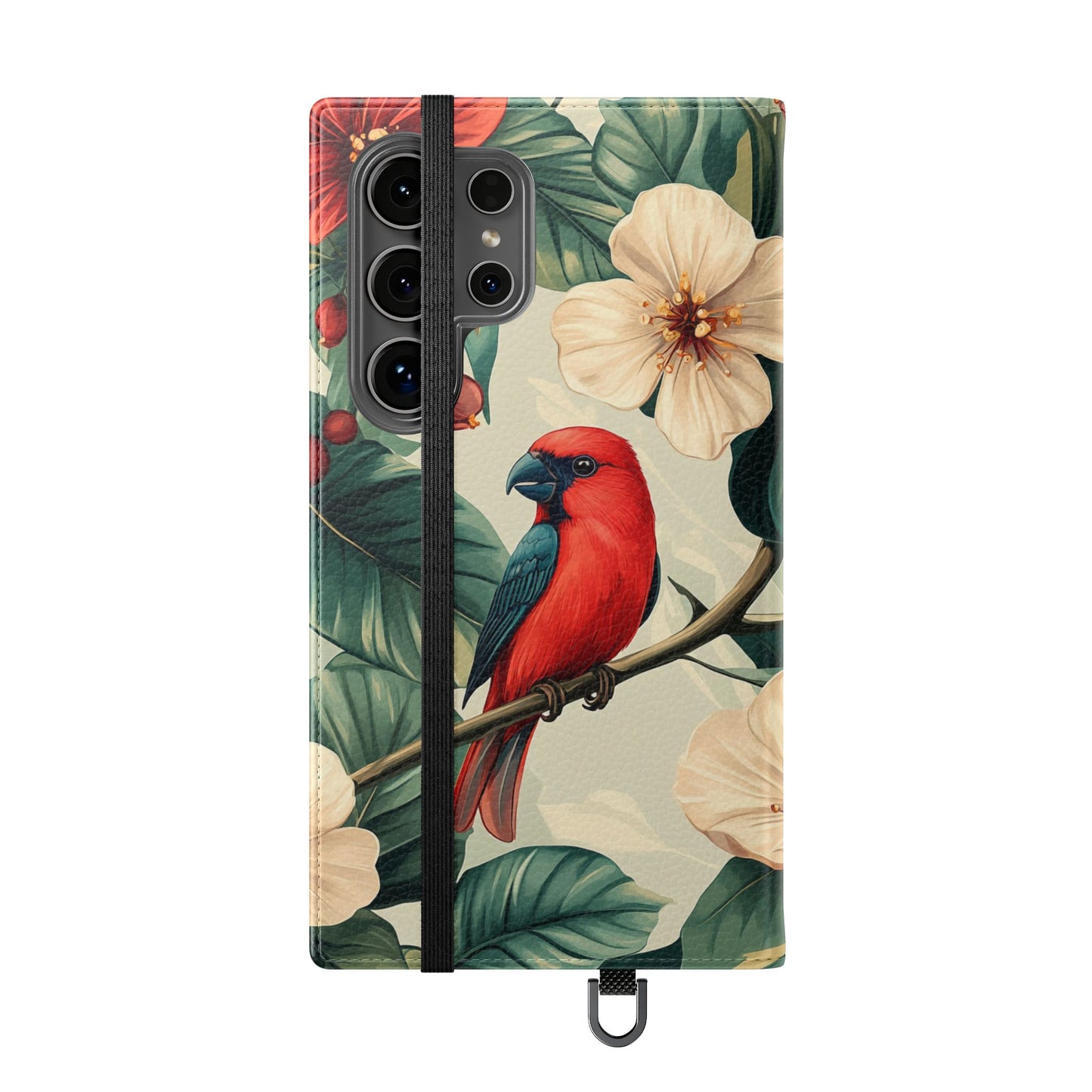 Scarlet Songbird - Wallet Flip Case