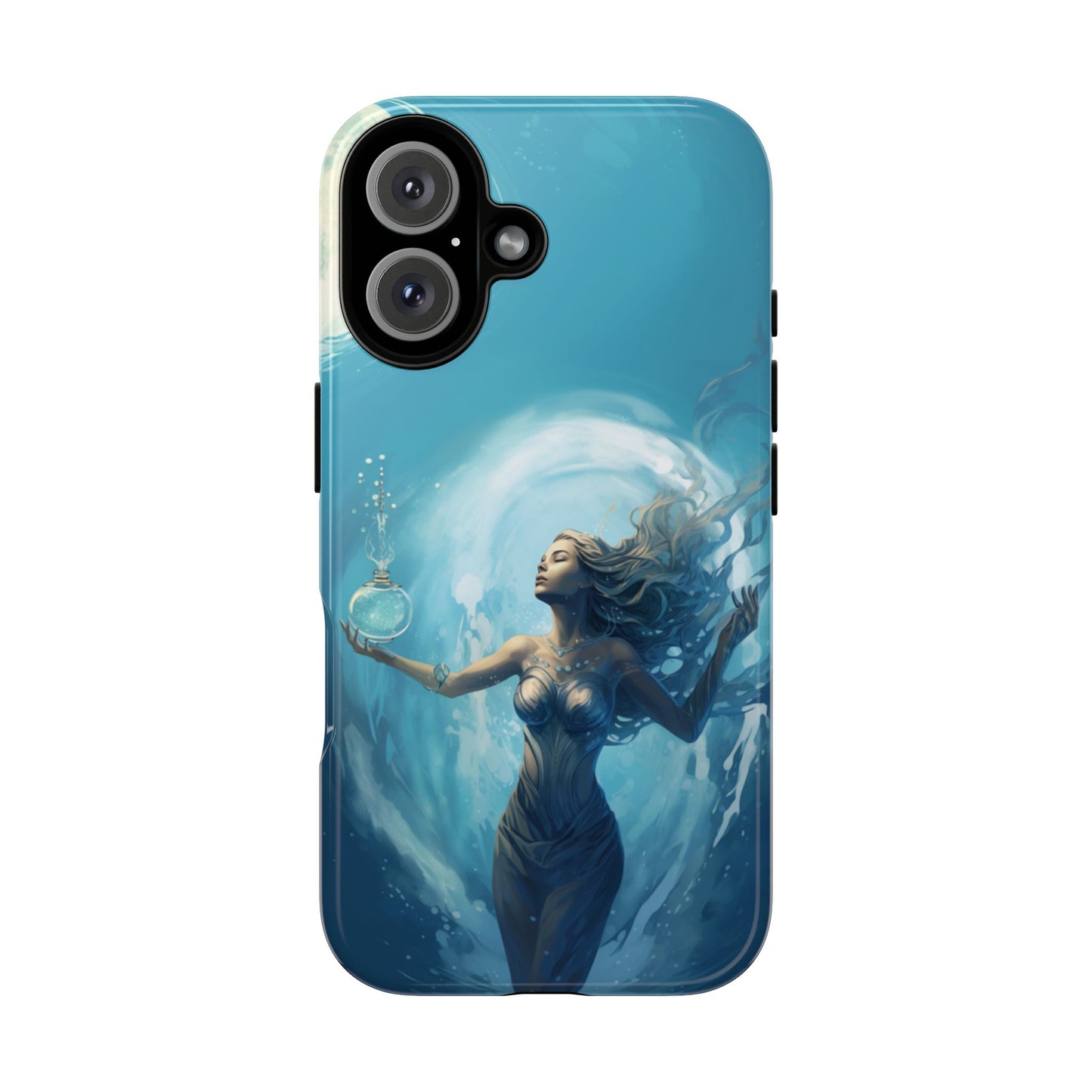 Aquarius Lunar Water Bearer Phone Case – iPhone, Google Pixel, Samsung Galaxy