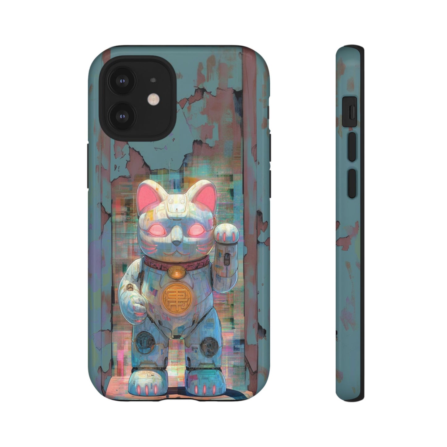 Cyber Lucky Cat - Tough iPhone Case