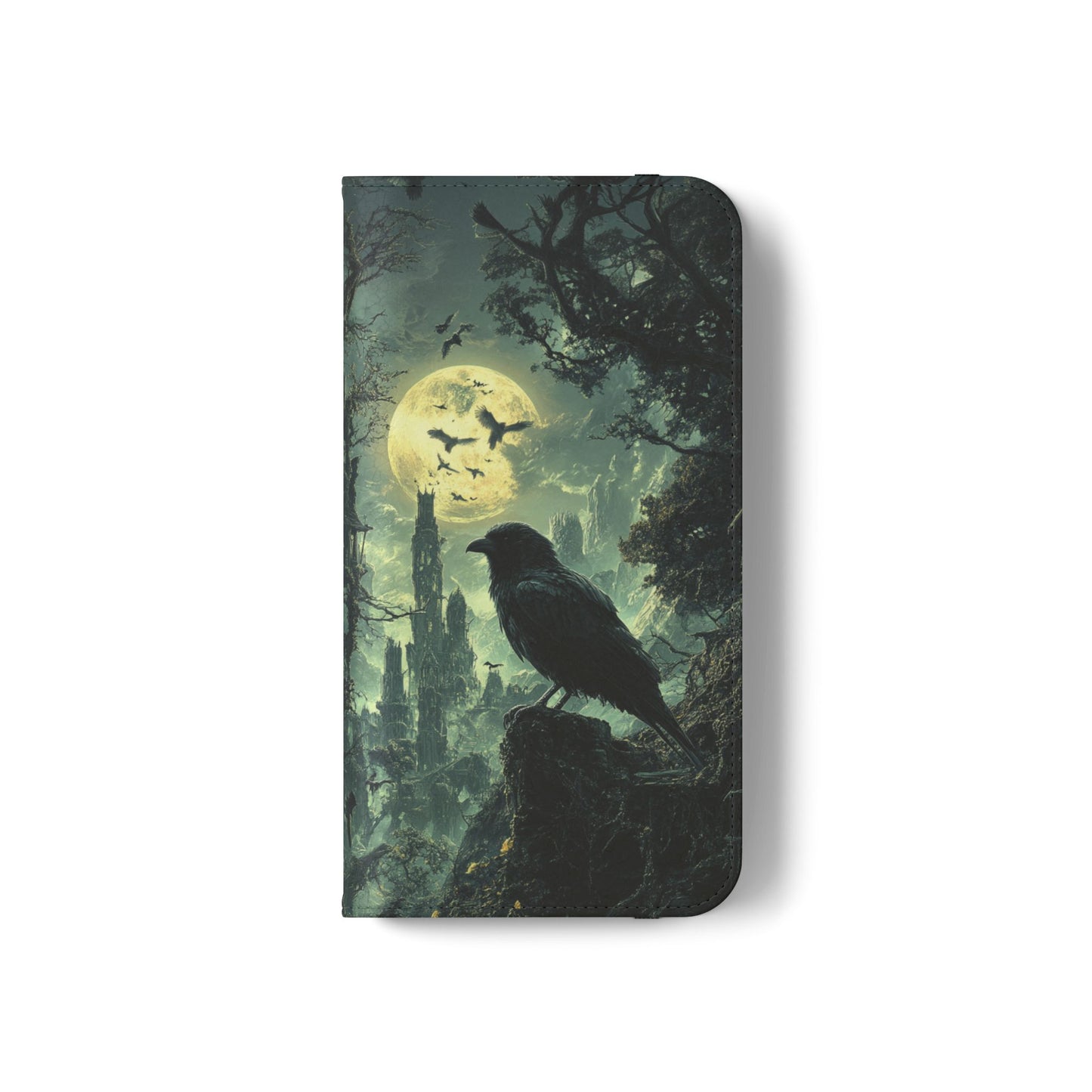 Raven Moon - Wallet Flip Case