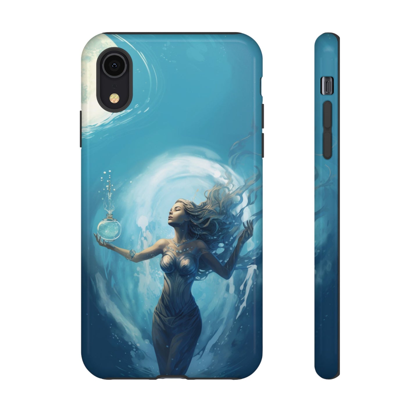 Aquarius Lunar Water Bearer Phone Case – iPhone, Google Pixel, Samsung Galaxy