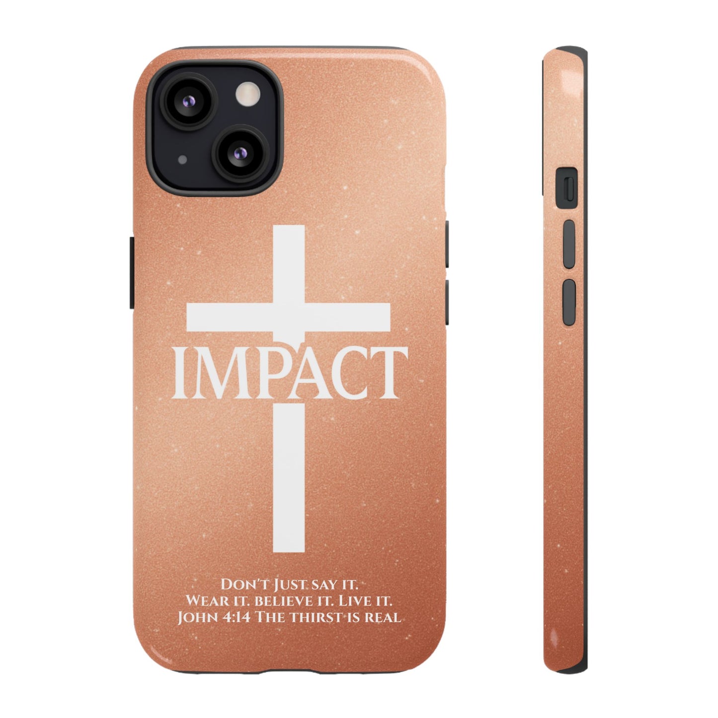 Impace Rose Gold - Tough iPhone Case