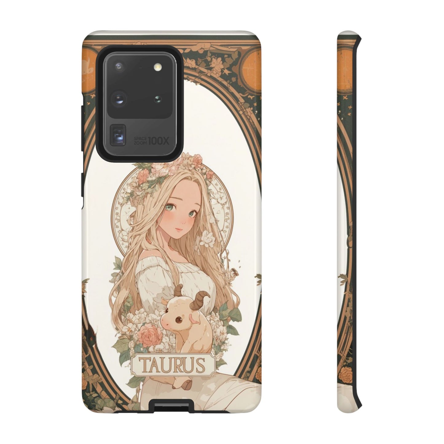 Taurus Floral Maiden - Tough Samsung Galaxy Case