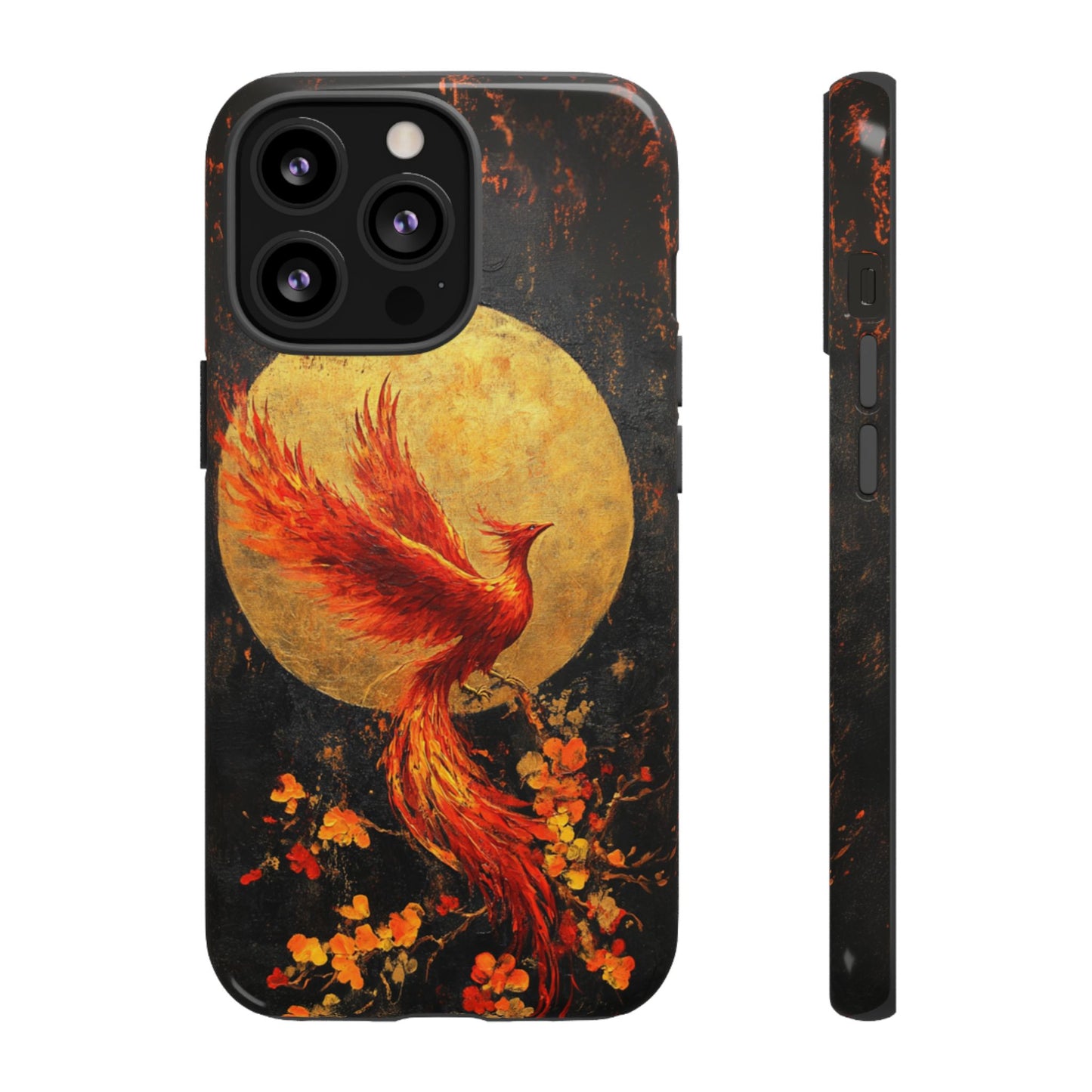 Golden Phoenix Rise – Tough iPhone Case